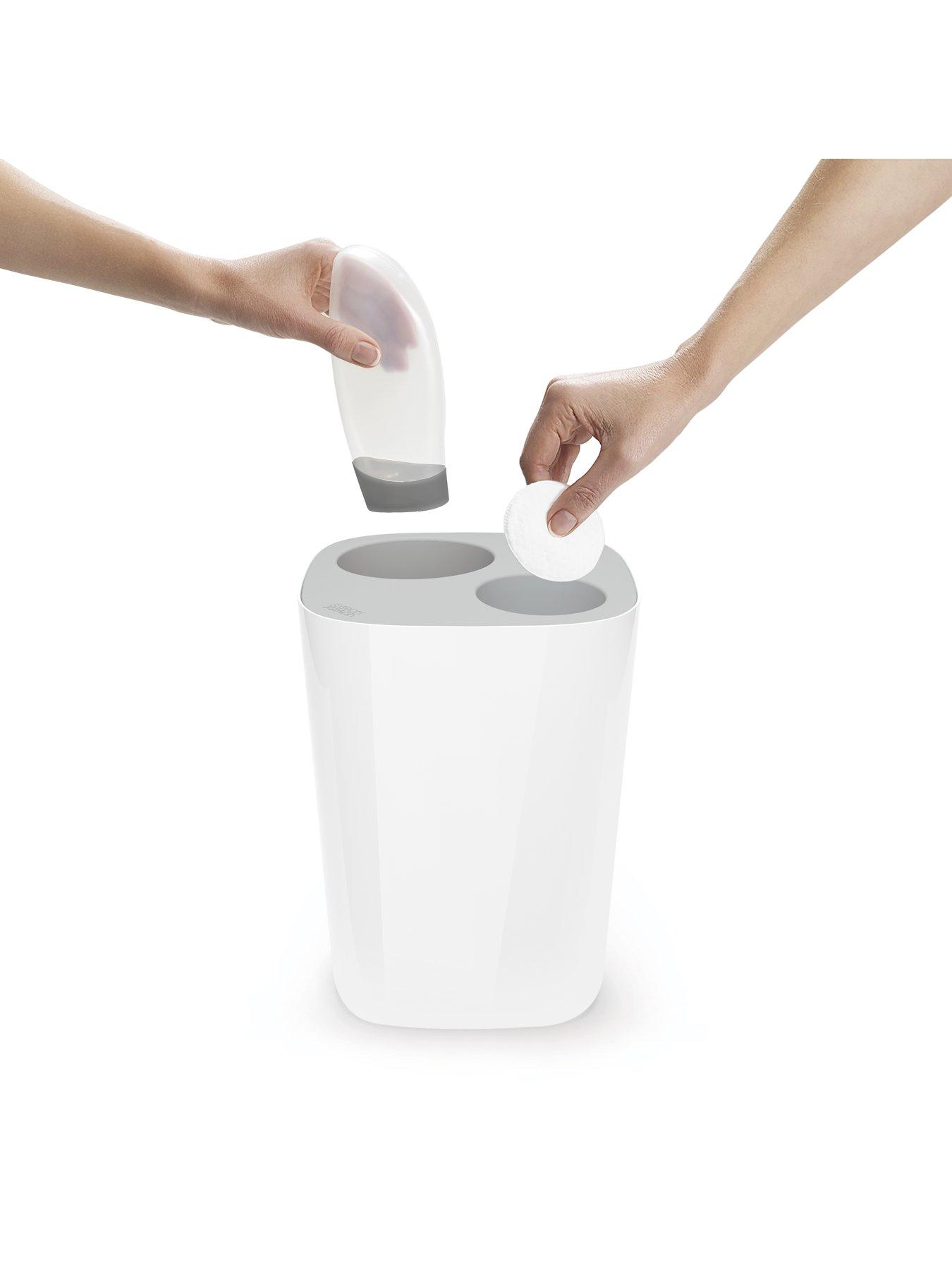 Image 3 of 6 of Joseph Joseph Split 8 Bathroom Waste Separation Bin