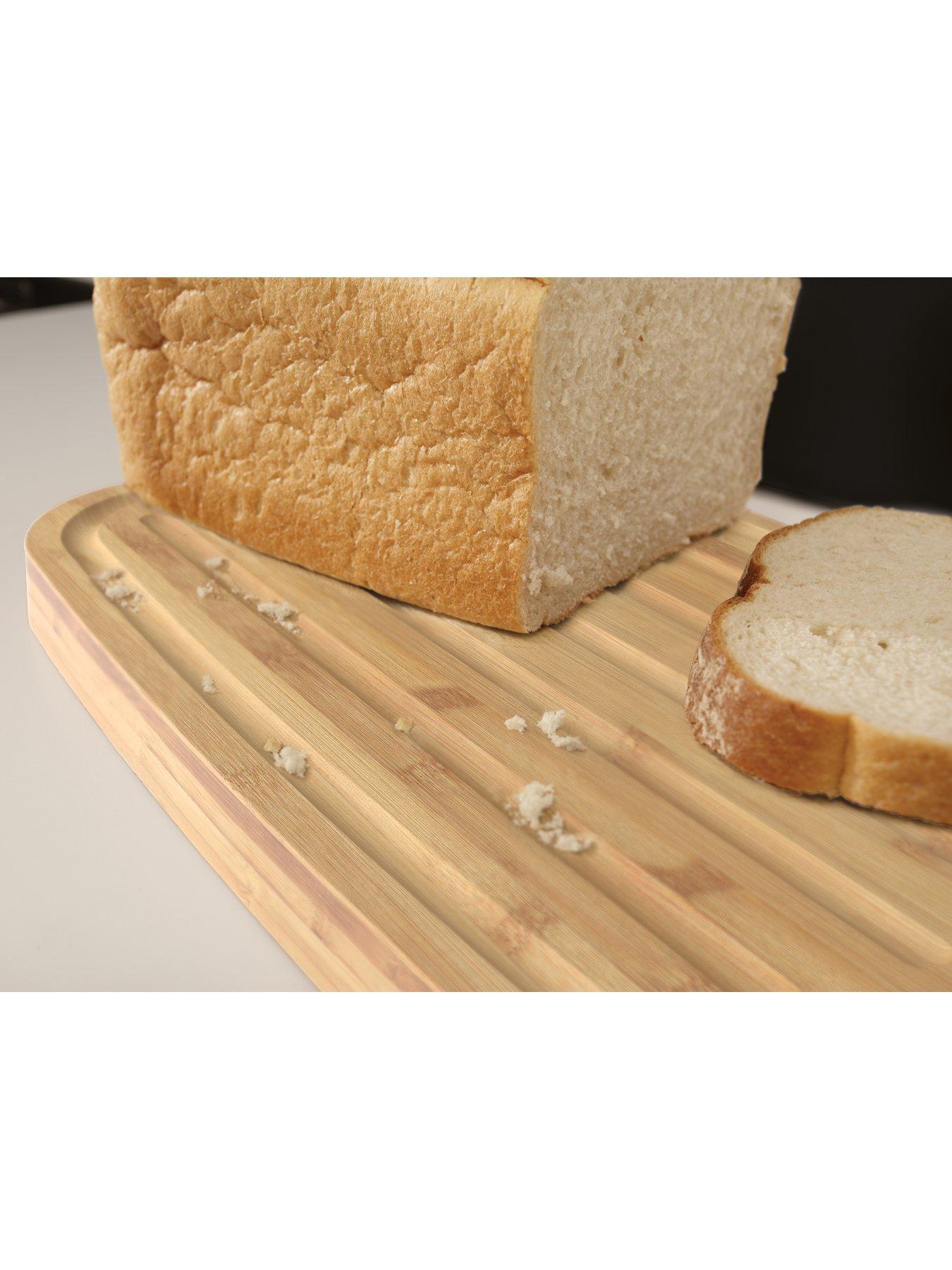 Image 5 of 5 of Joseph Joseph Black Bread Bin with Bamboo Lid
