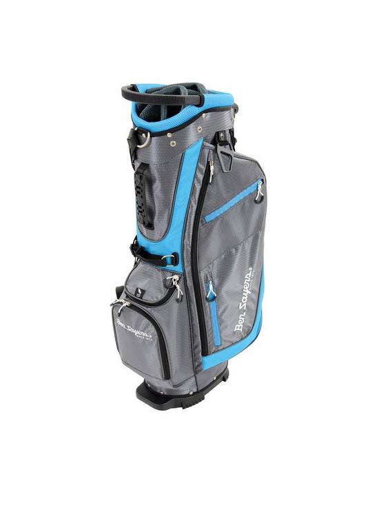 stillFront image of ben-sayers-xf-lite-stand-bag-greyblue