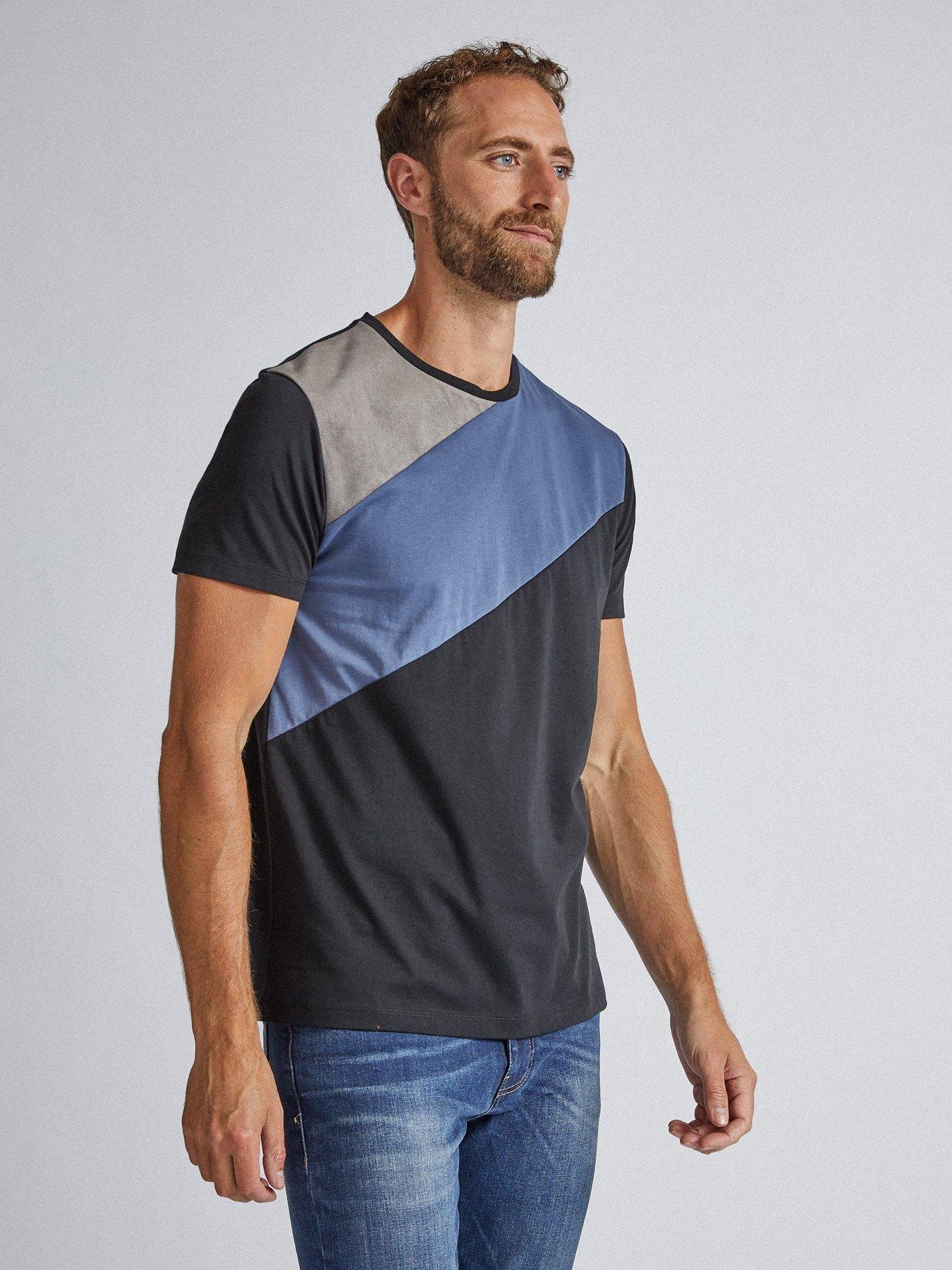 Burton Menswear London Splice Short Sleeve T-Shirt review