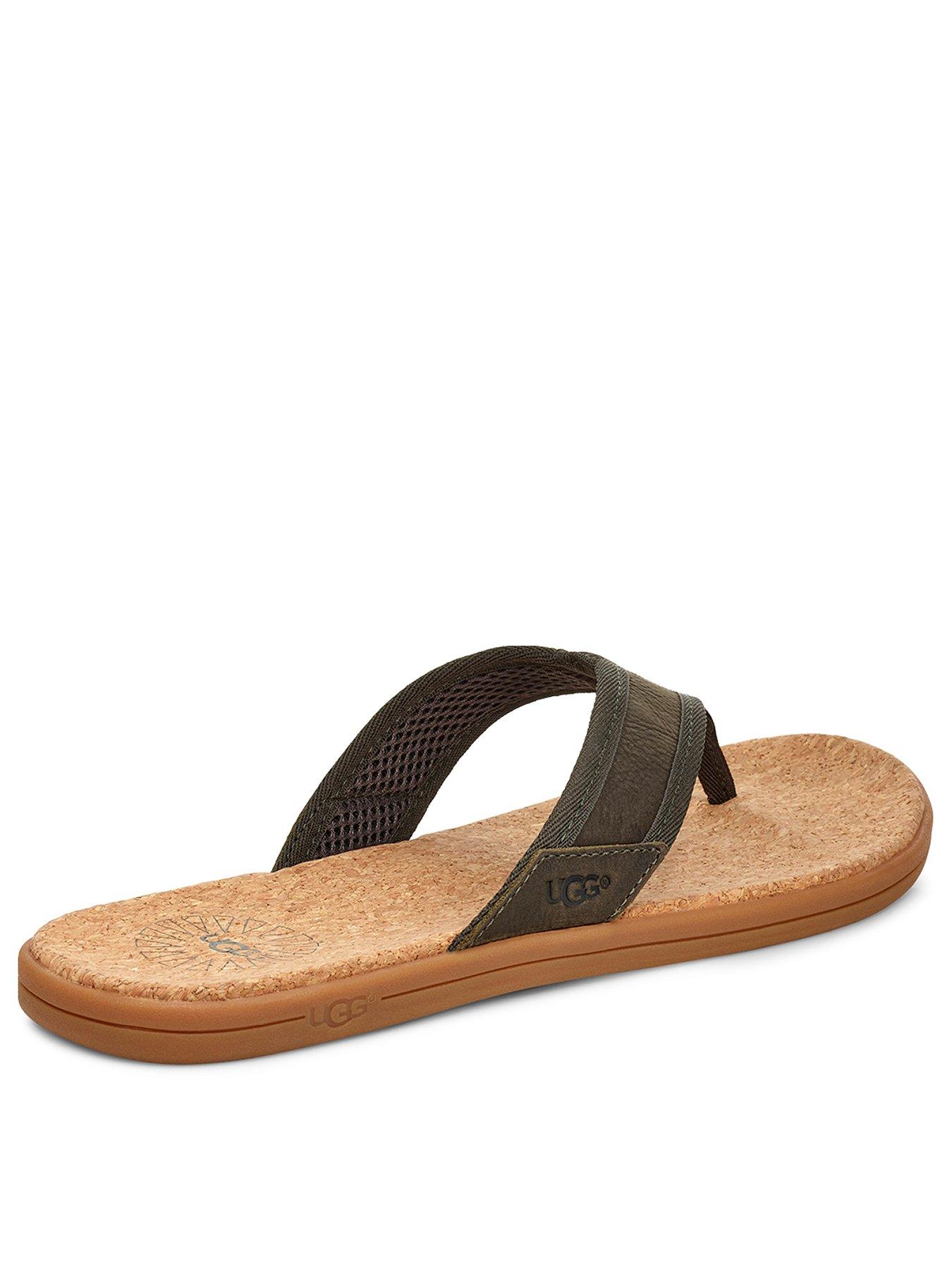 ugg seaside leather flip flop