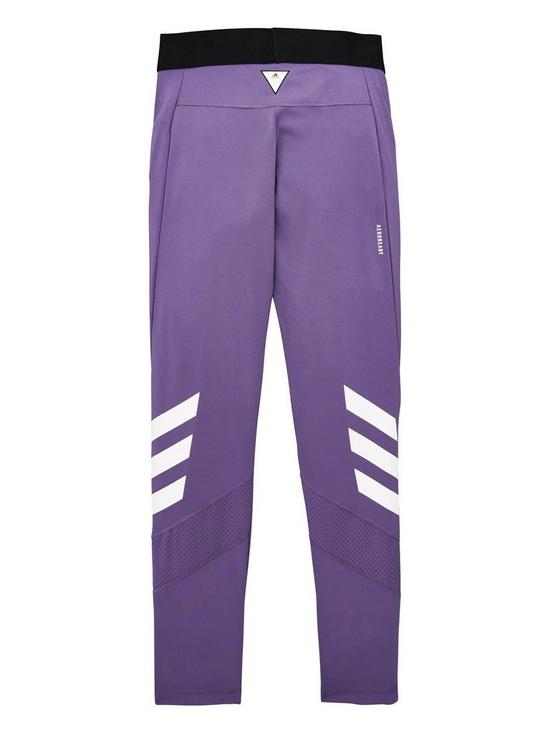 back image of adidas-childrensnbspjg-tr-xfg-tight-leggings-purple
