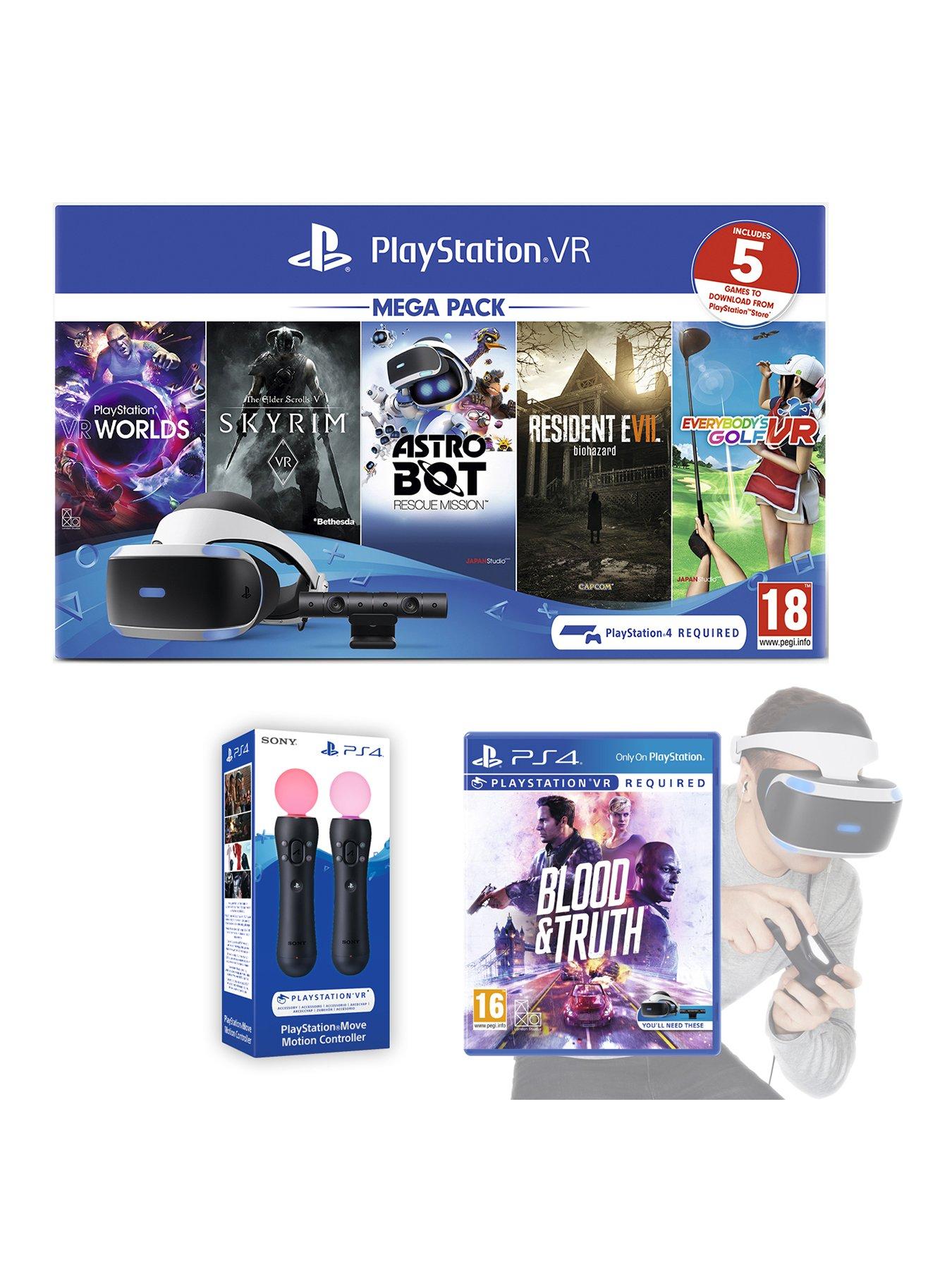 sony ps4 vr v2 mega pack