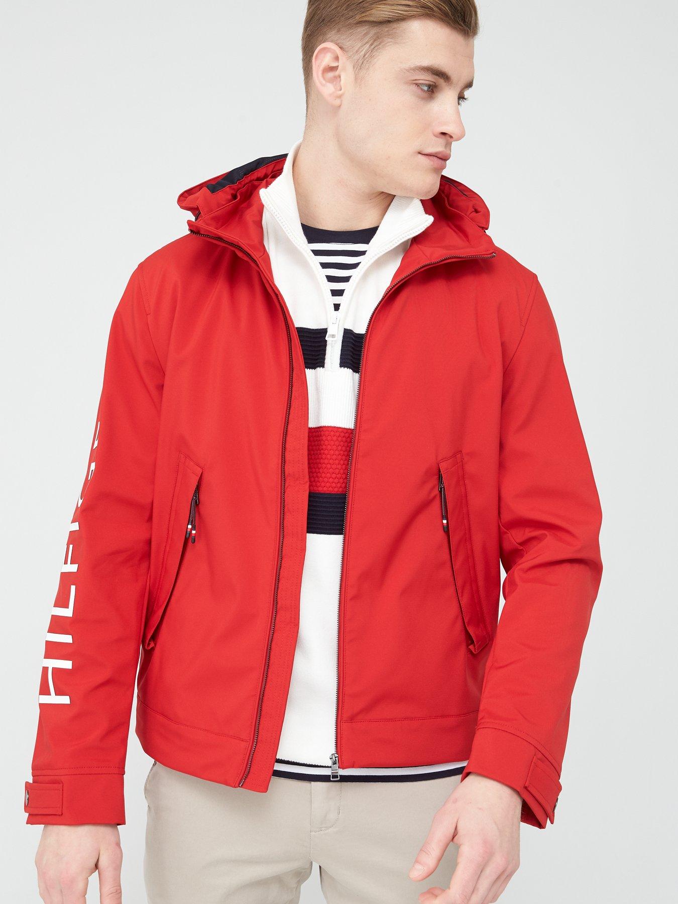 tommy hilfiger jacket red