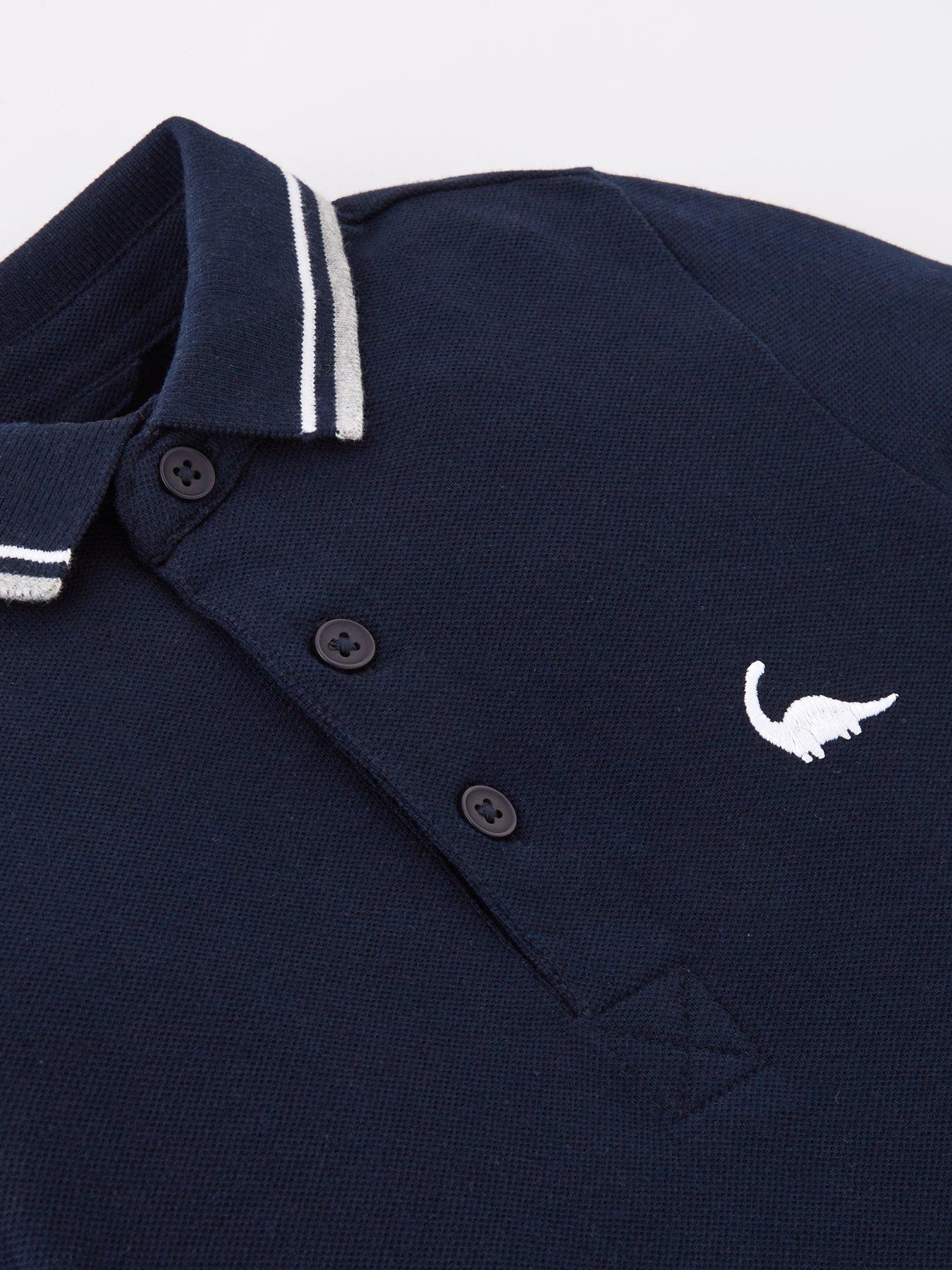 Image 5 of 5 of Everyday Boys 2 Pack Polo - Navy/White