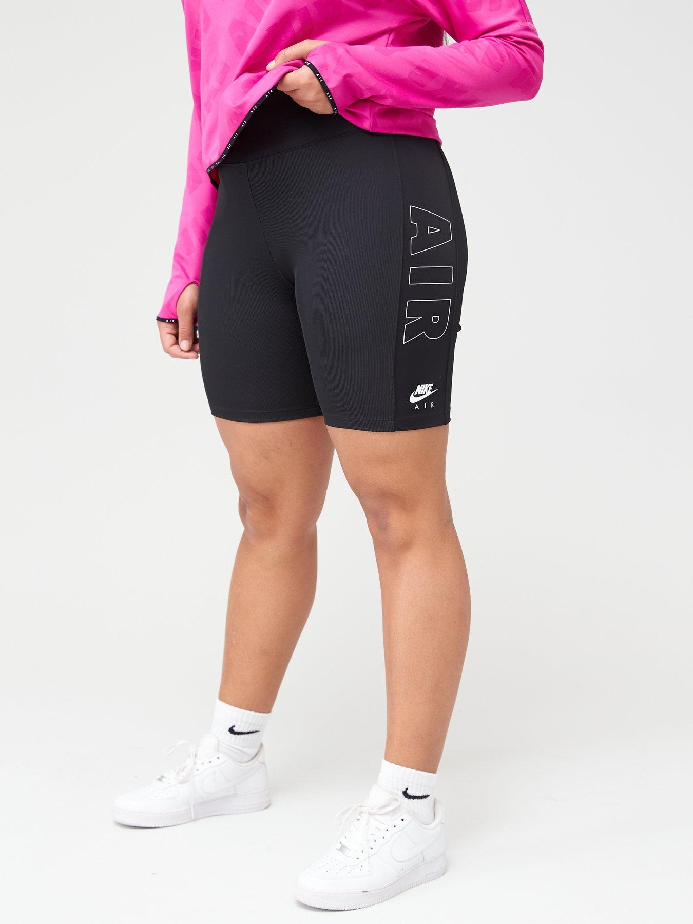 nike air bike shorts black