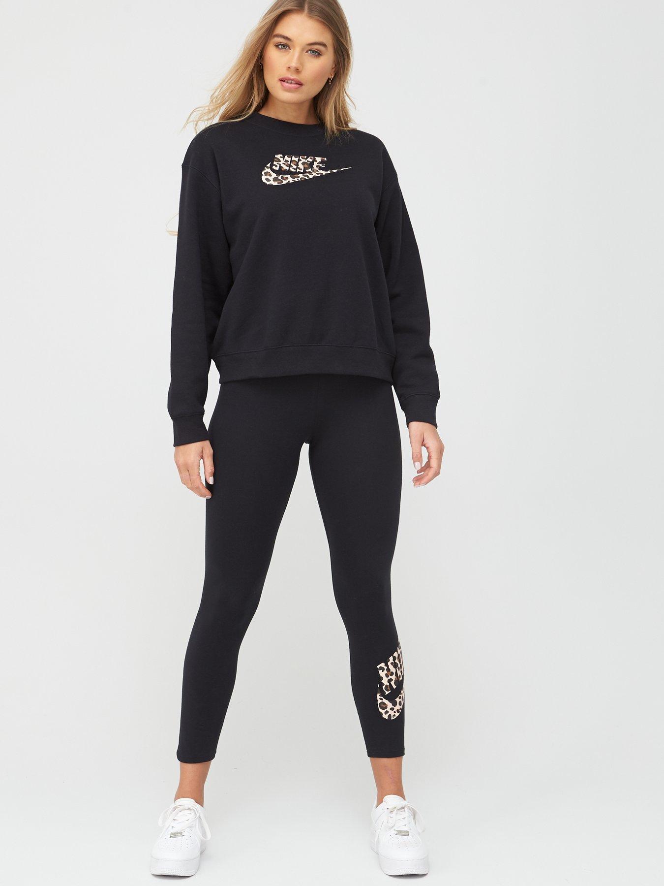 animal print nike sweatshirt