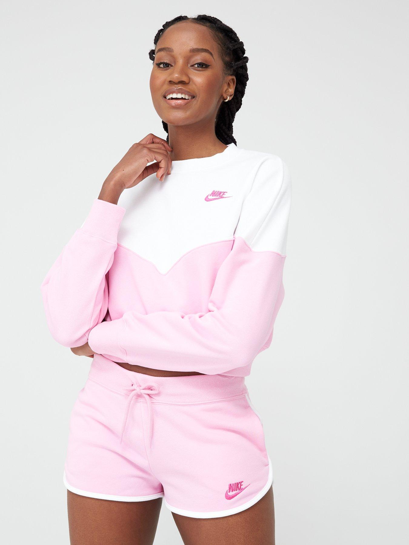Nike NSW Heritage Sweatshirt - Pink 