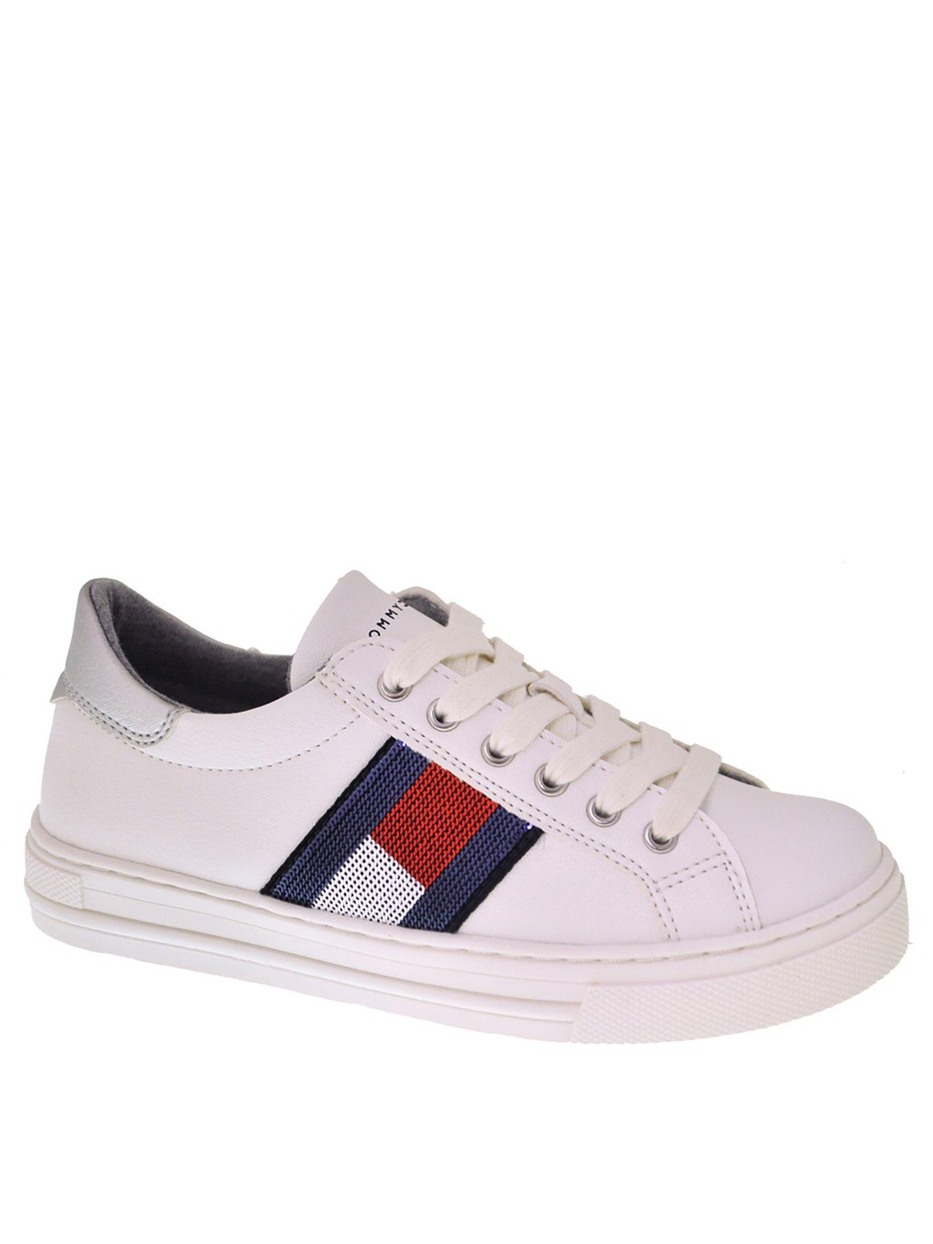 Tommy Hilfiger Girls Sequin Flag Trainers review