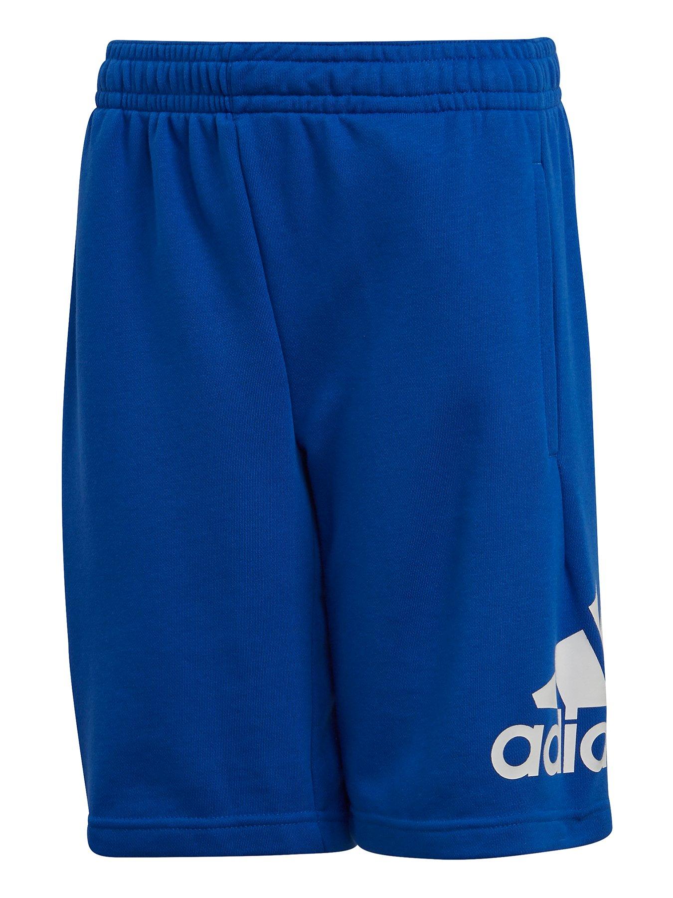 Image 1 of 3 of adidas Junior Boys Must Haves&nbsp;Badge of Sport Shorts - Blue
