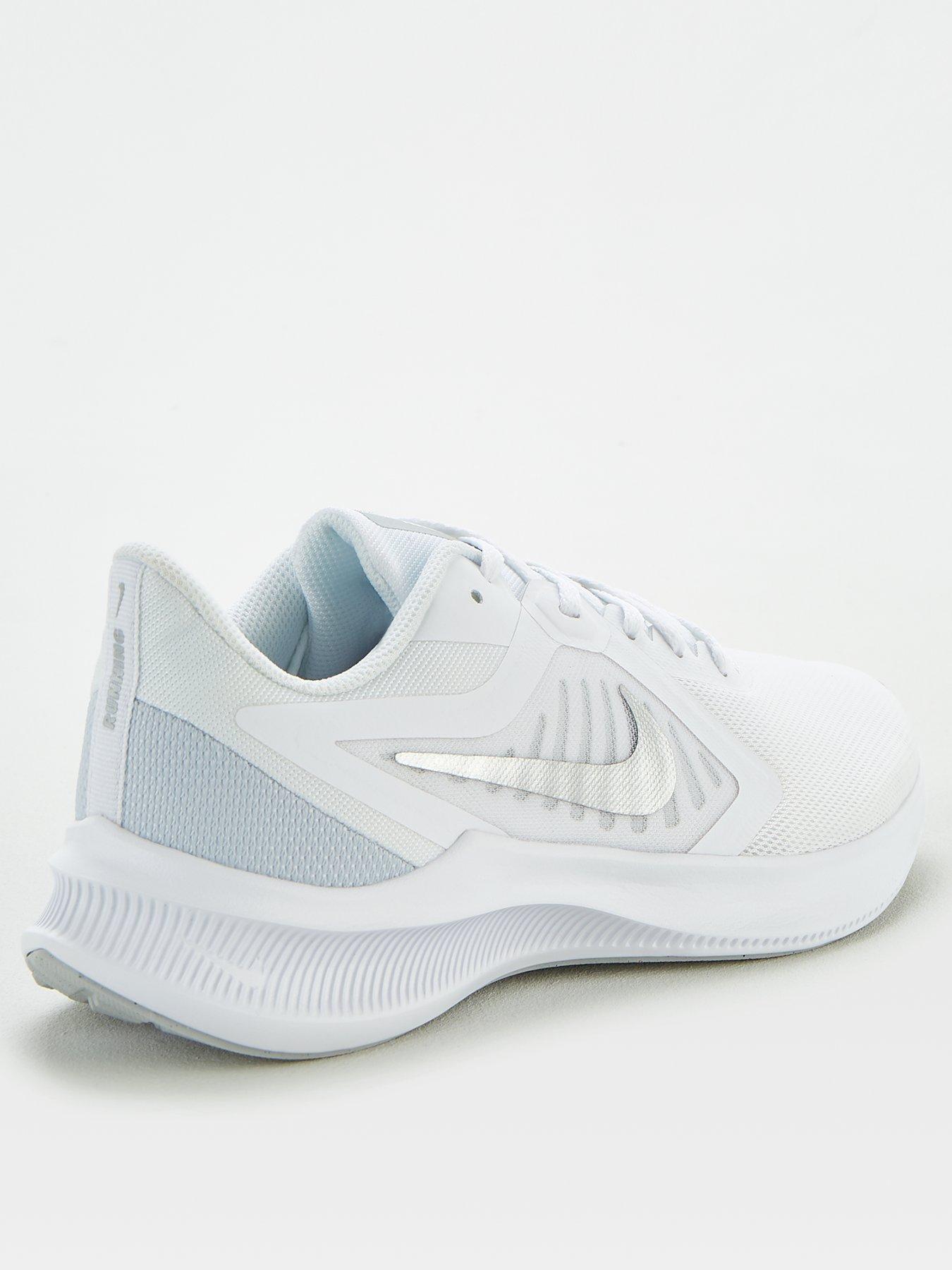 white nike downshifter