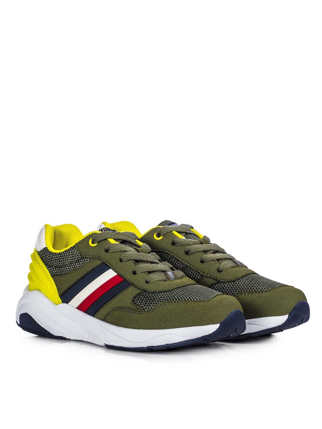 Tommy Hilfiger Boys Rubber Lace Up Trainers review