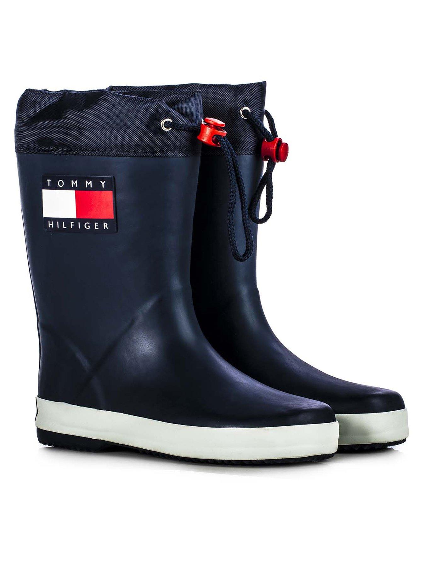 tommy hilfiger flag boots