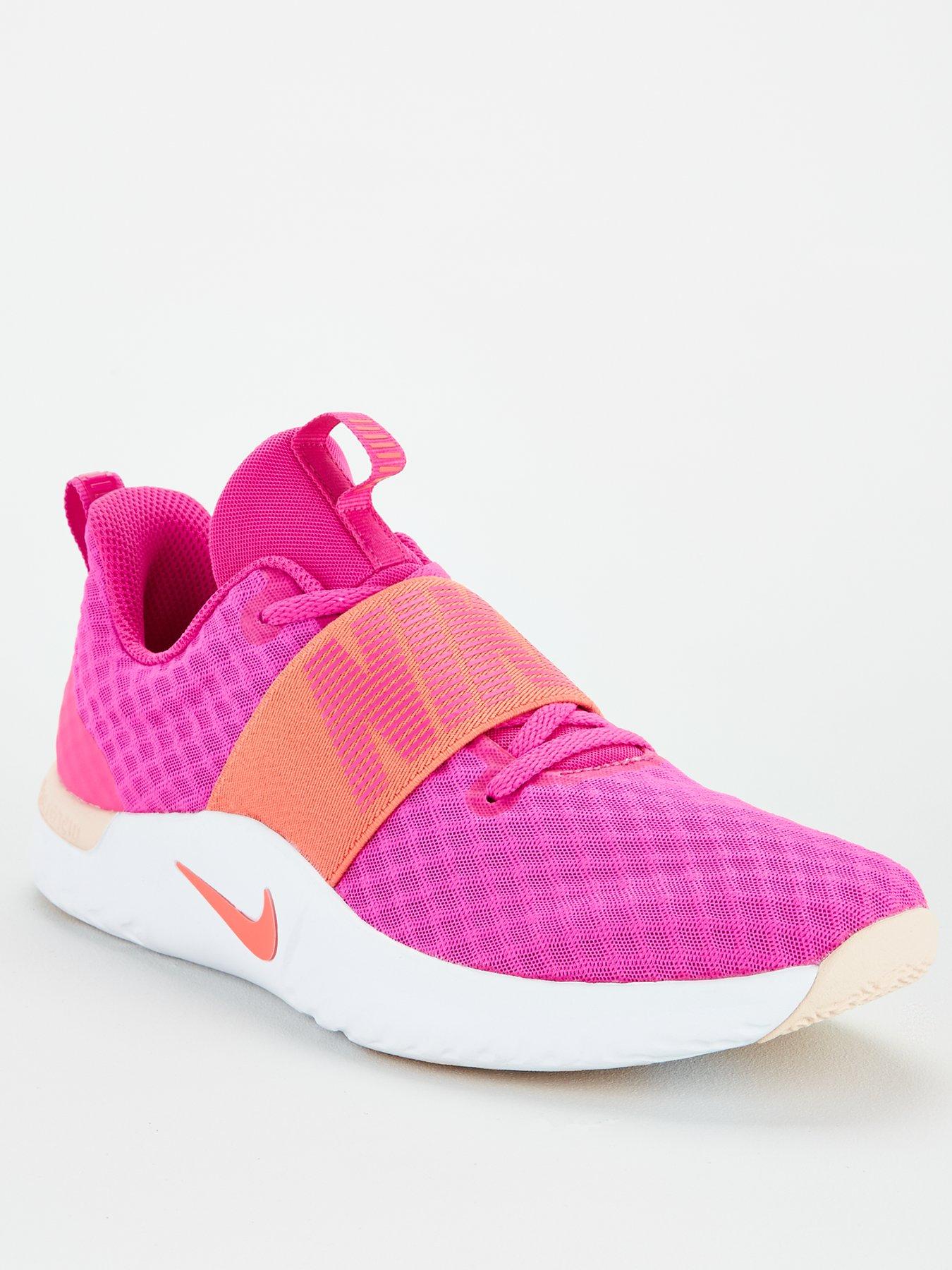 nike in season tr 9 white pink green