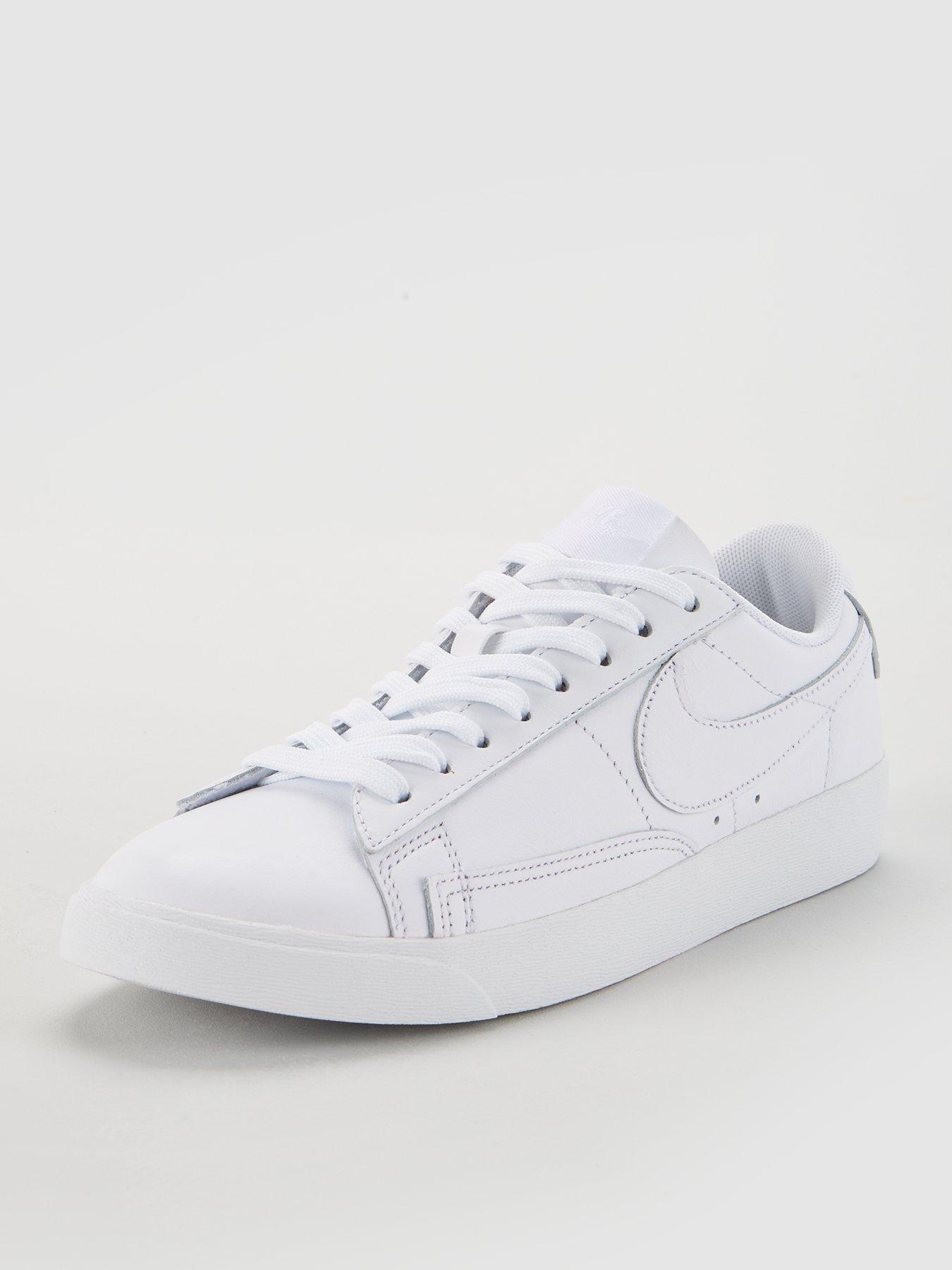 nike blazer low womens white