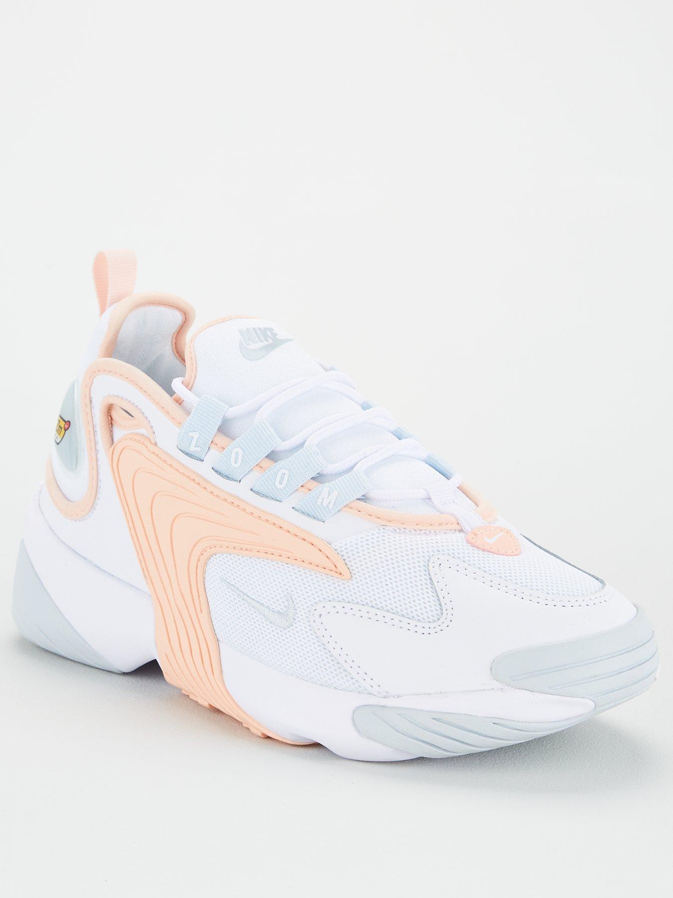 nike zoom 2k pink white