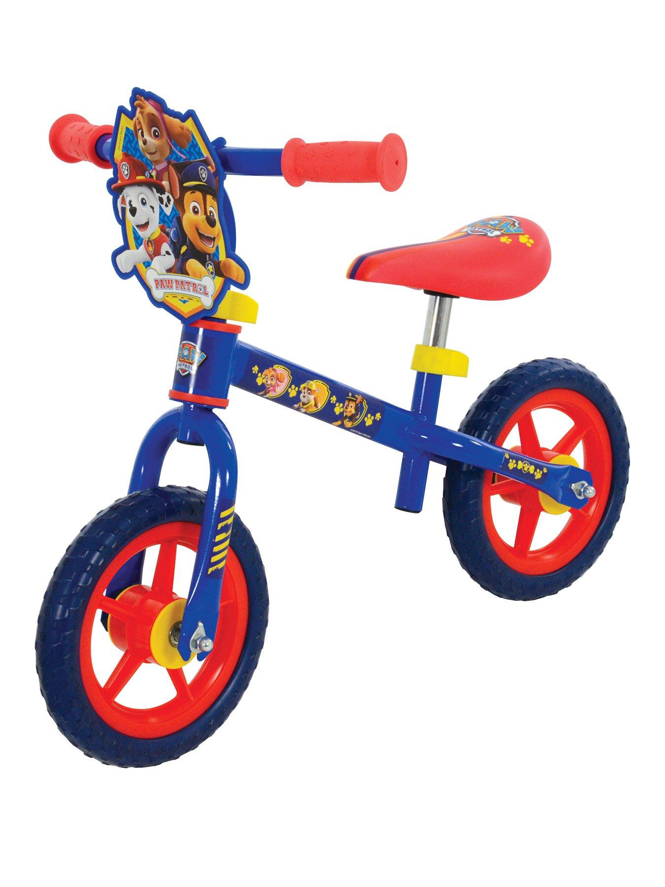 paw patrol 10 inch bike