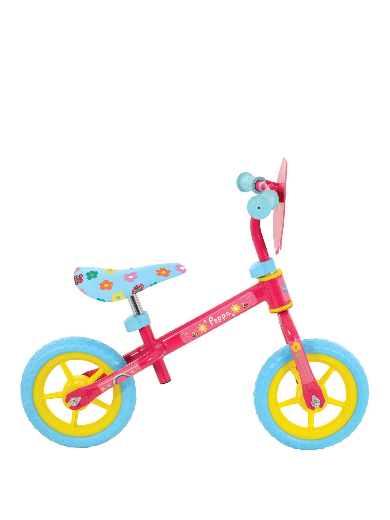 Peppa pig bike for 2 best sale year old