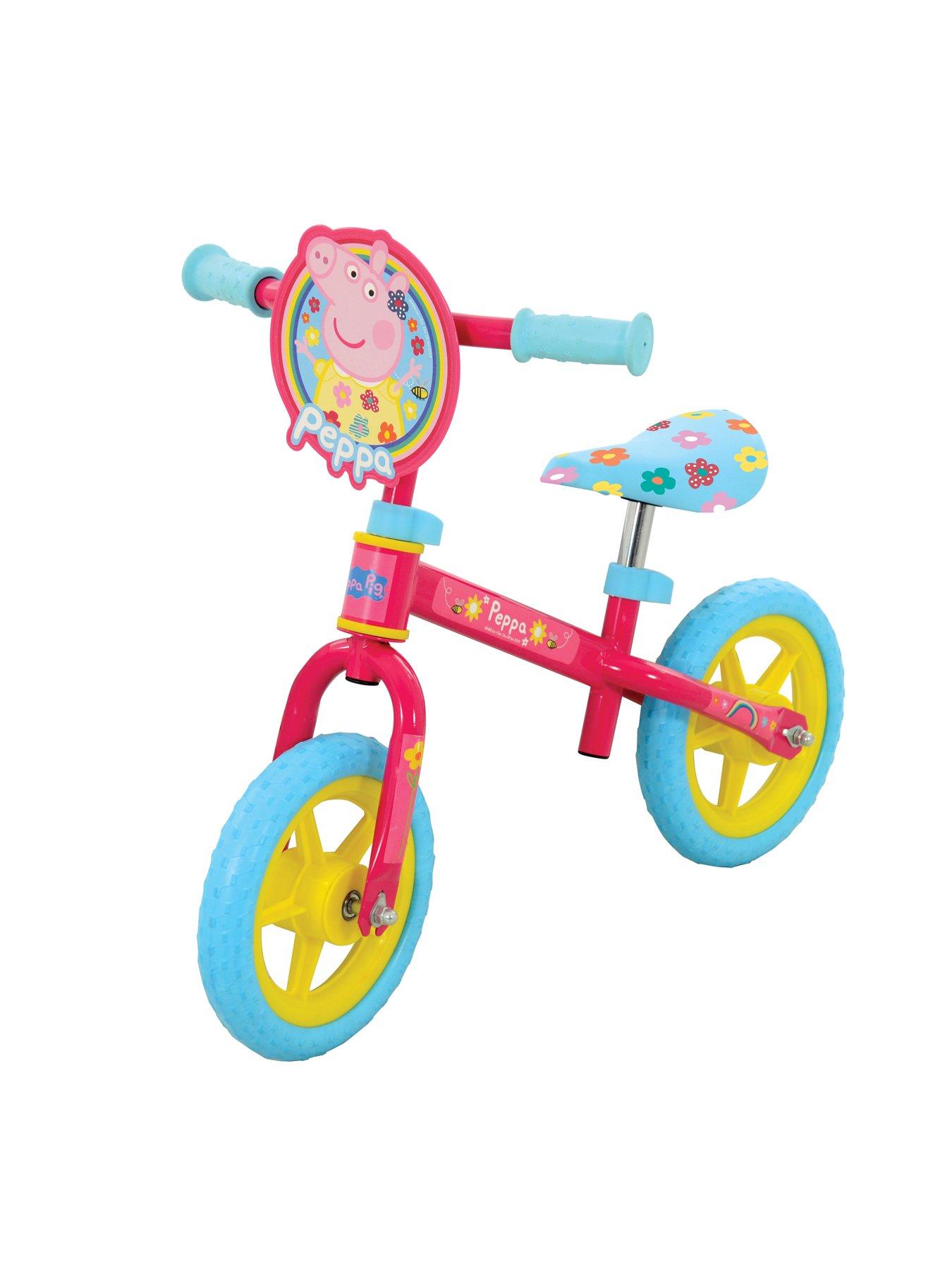 peppa pig 10 inch balance bike