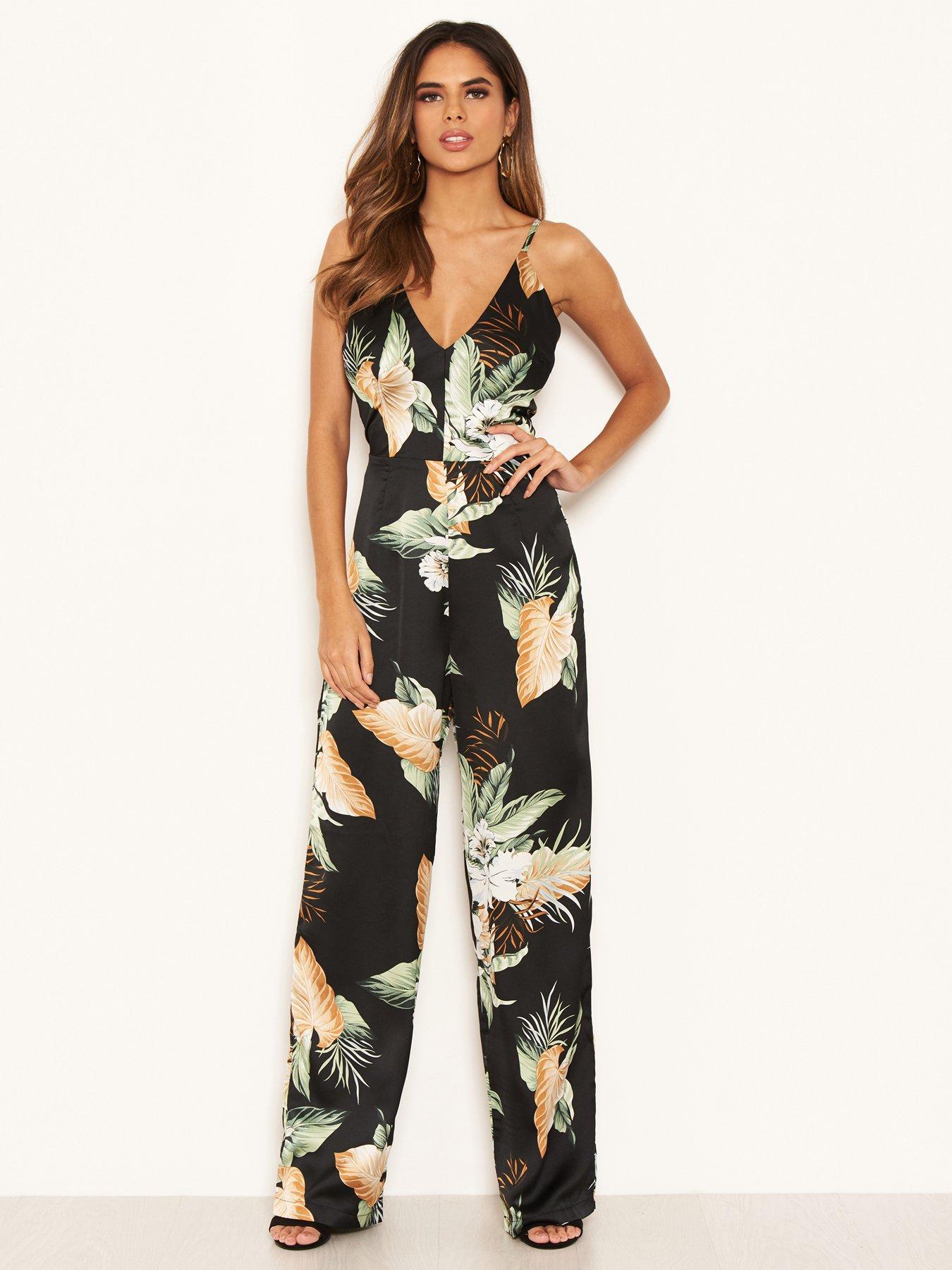 ax paris tropical jumpsuit