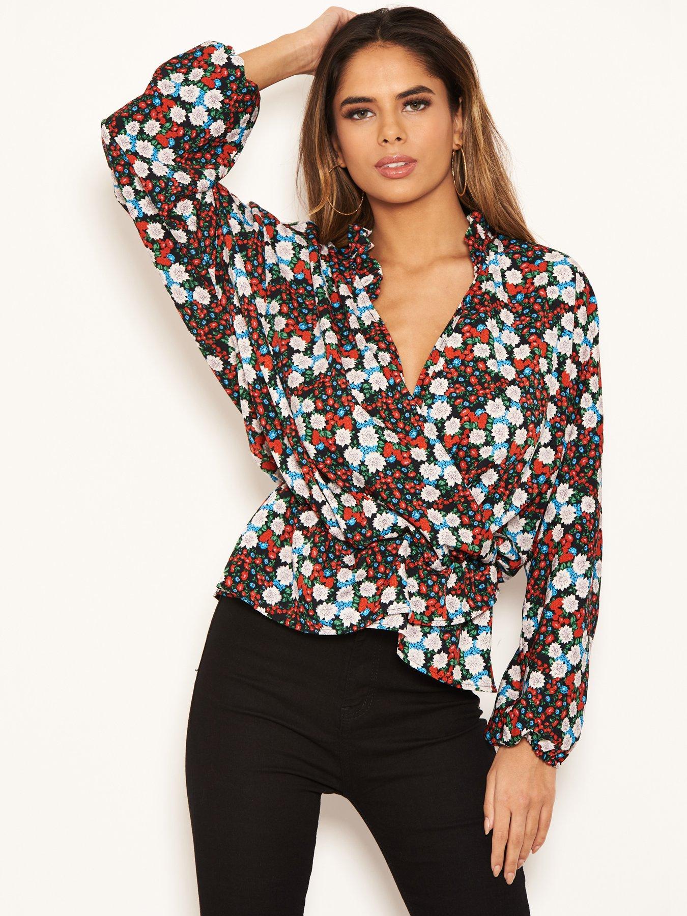 Ax Paris Floral Wrap Top review