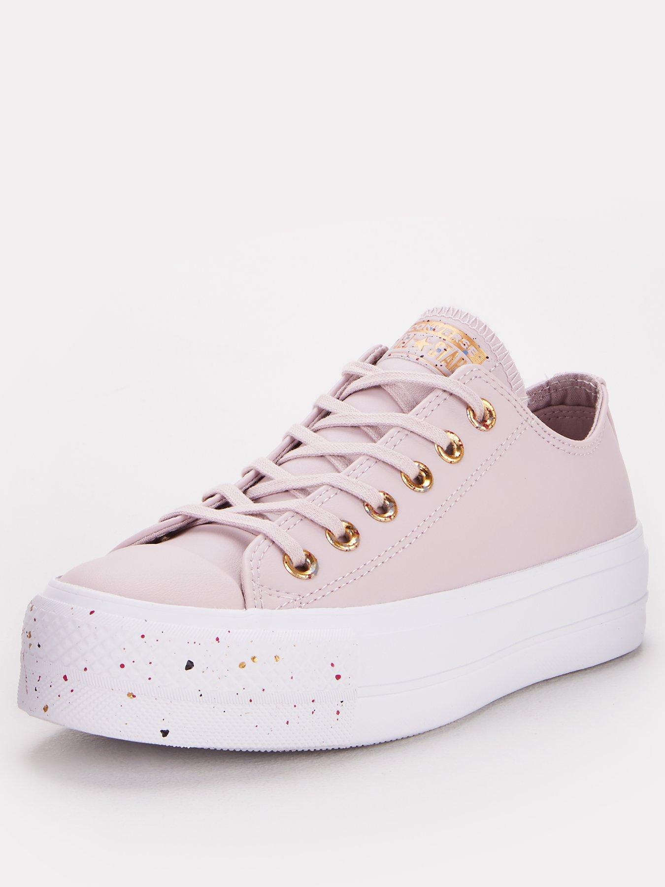 converse chuck taylor all star speckle lift trainers
