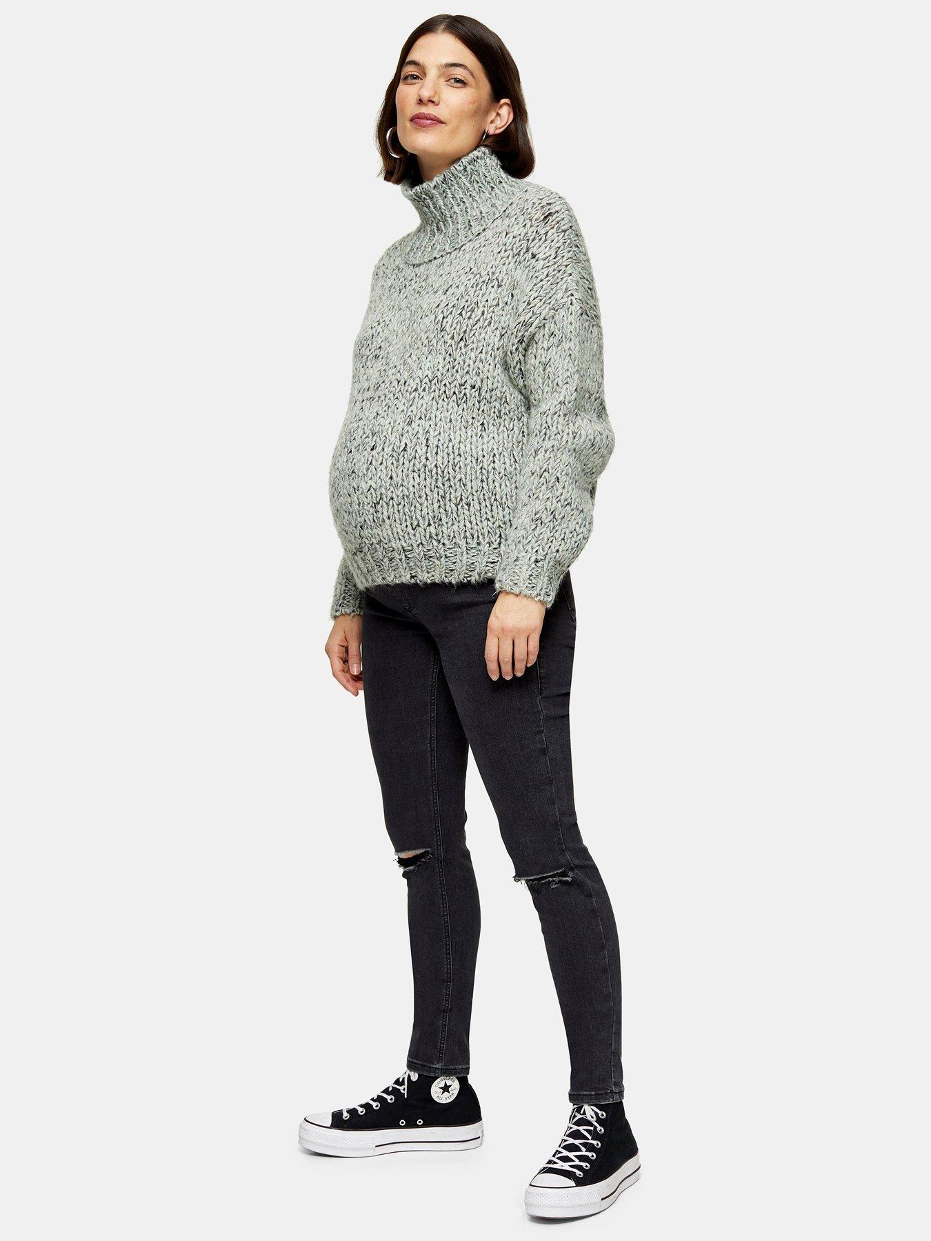 Topshop Maternity Rip Joni Jeans review