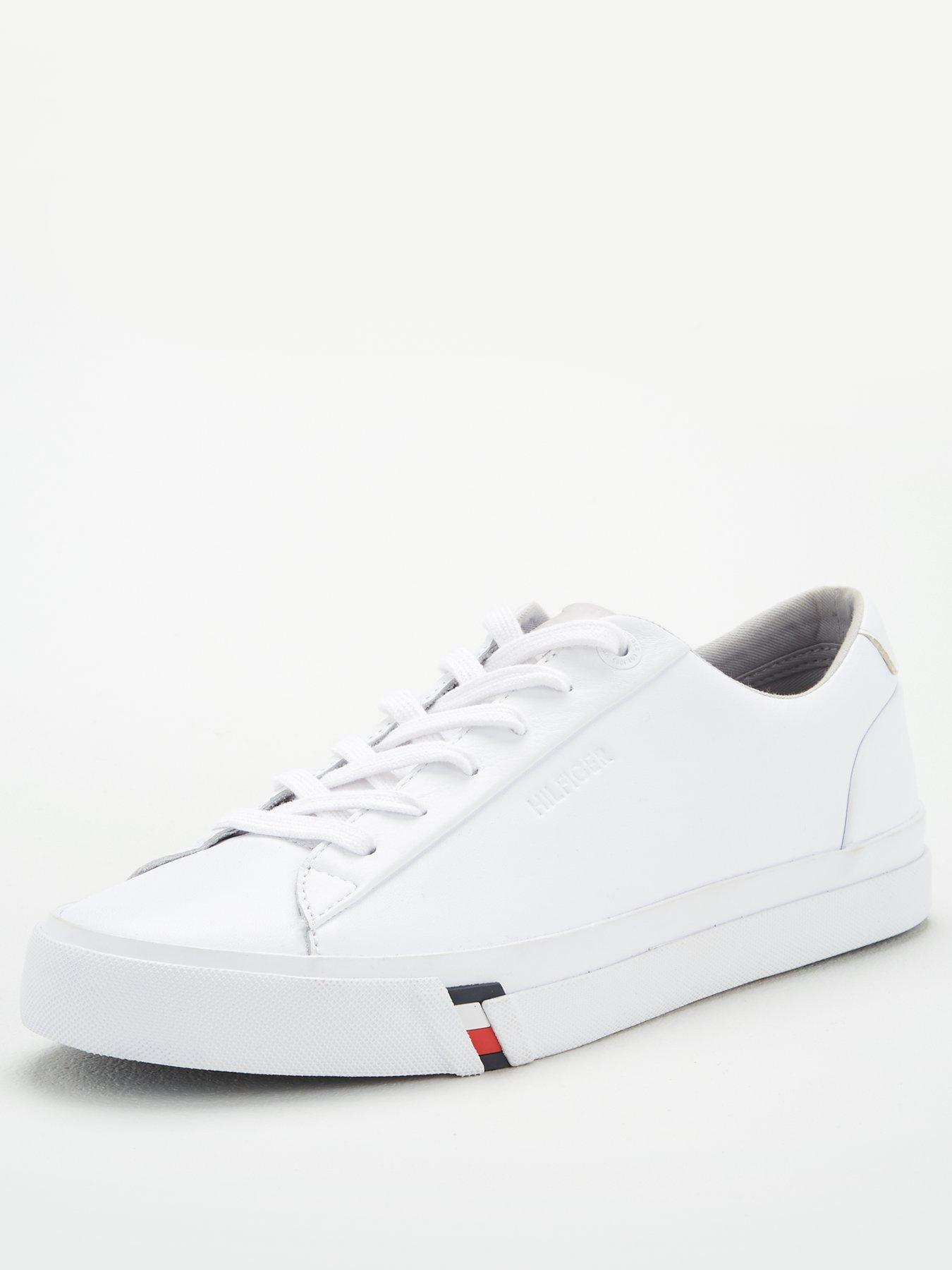 tommy hilfiger core perforated leather