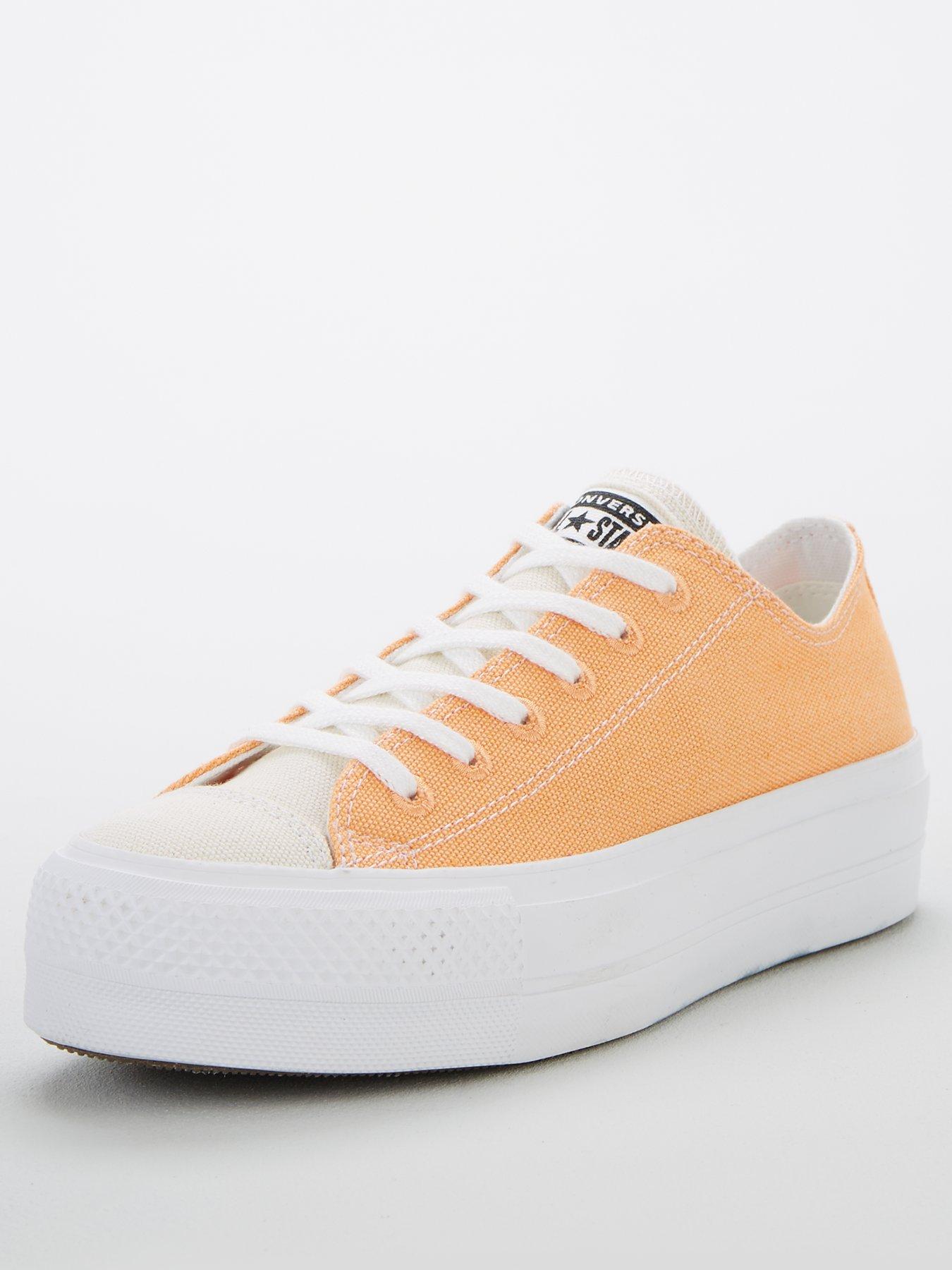 orange converse uk