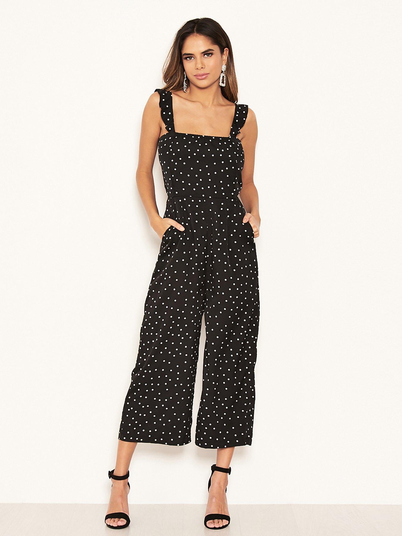 black culotte jumpsuit petite