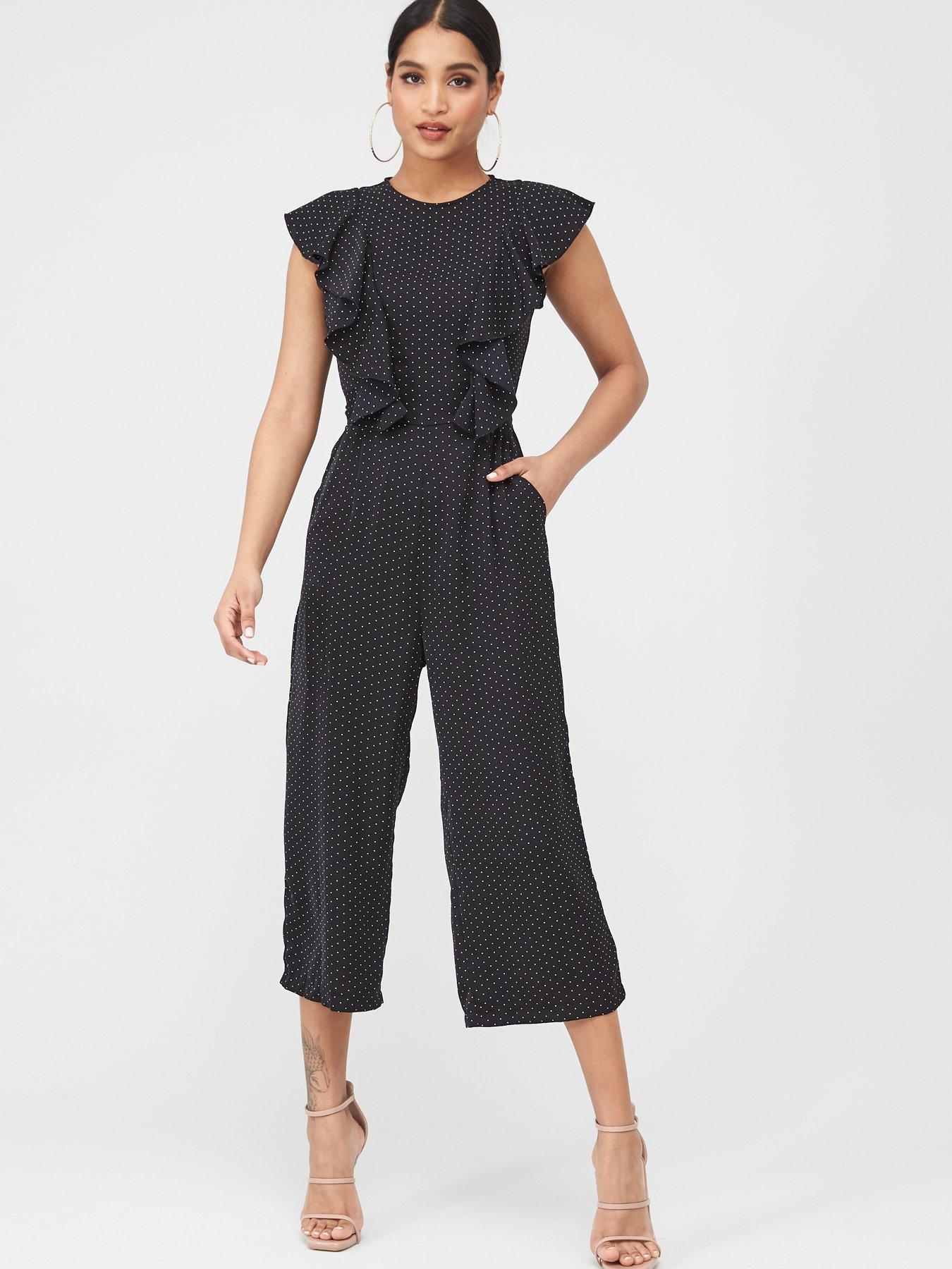 ax paris polka dot jumpsuit