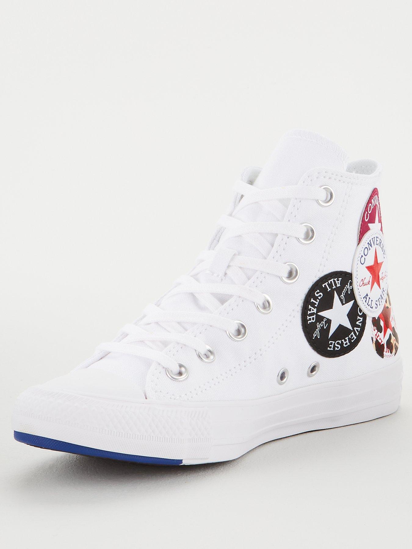 white converse size 3 uk