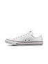  image of converse-womens-leather-ox-trainers-white