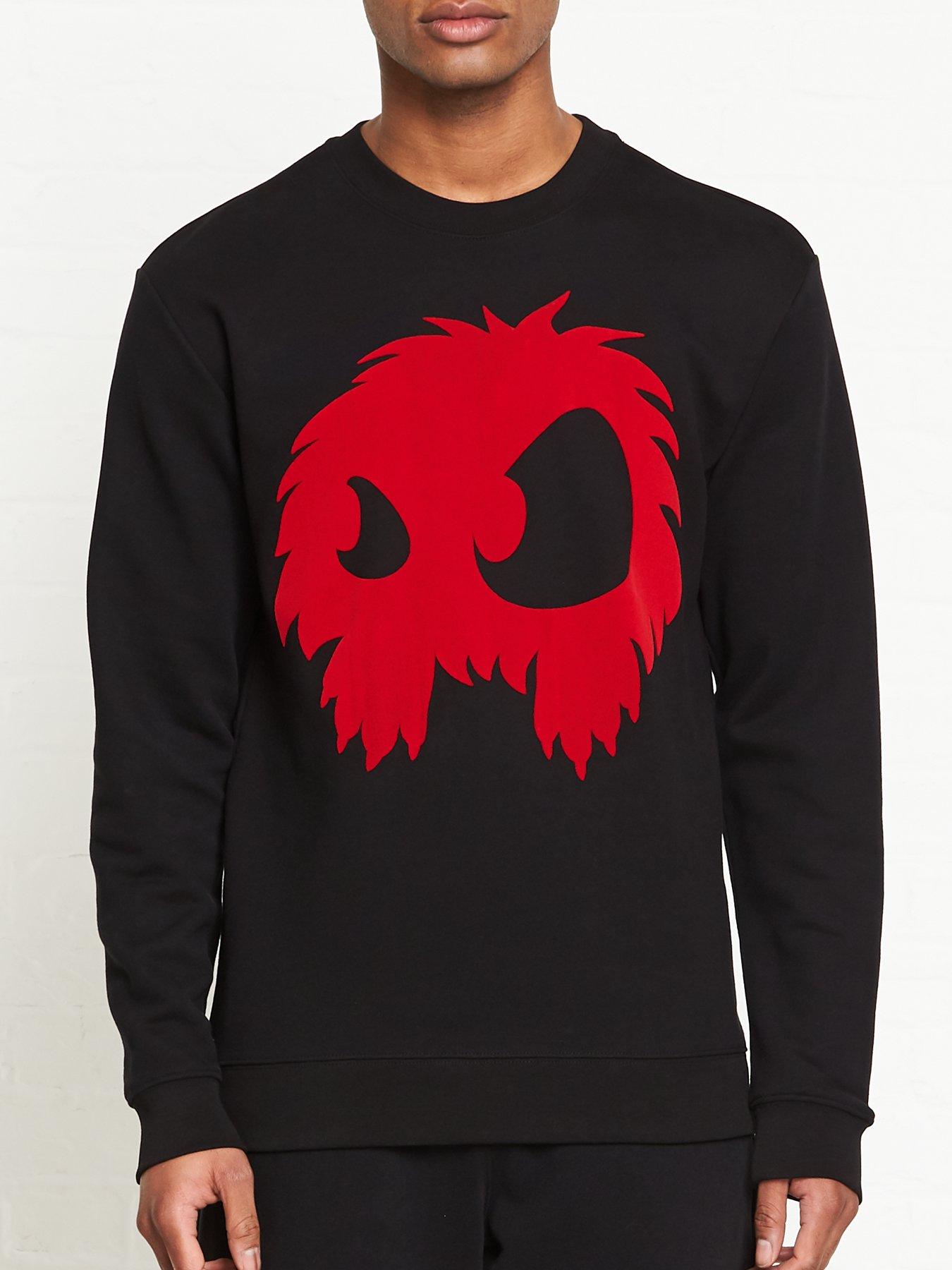 black and red mcq t shirt