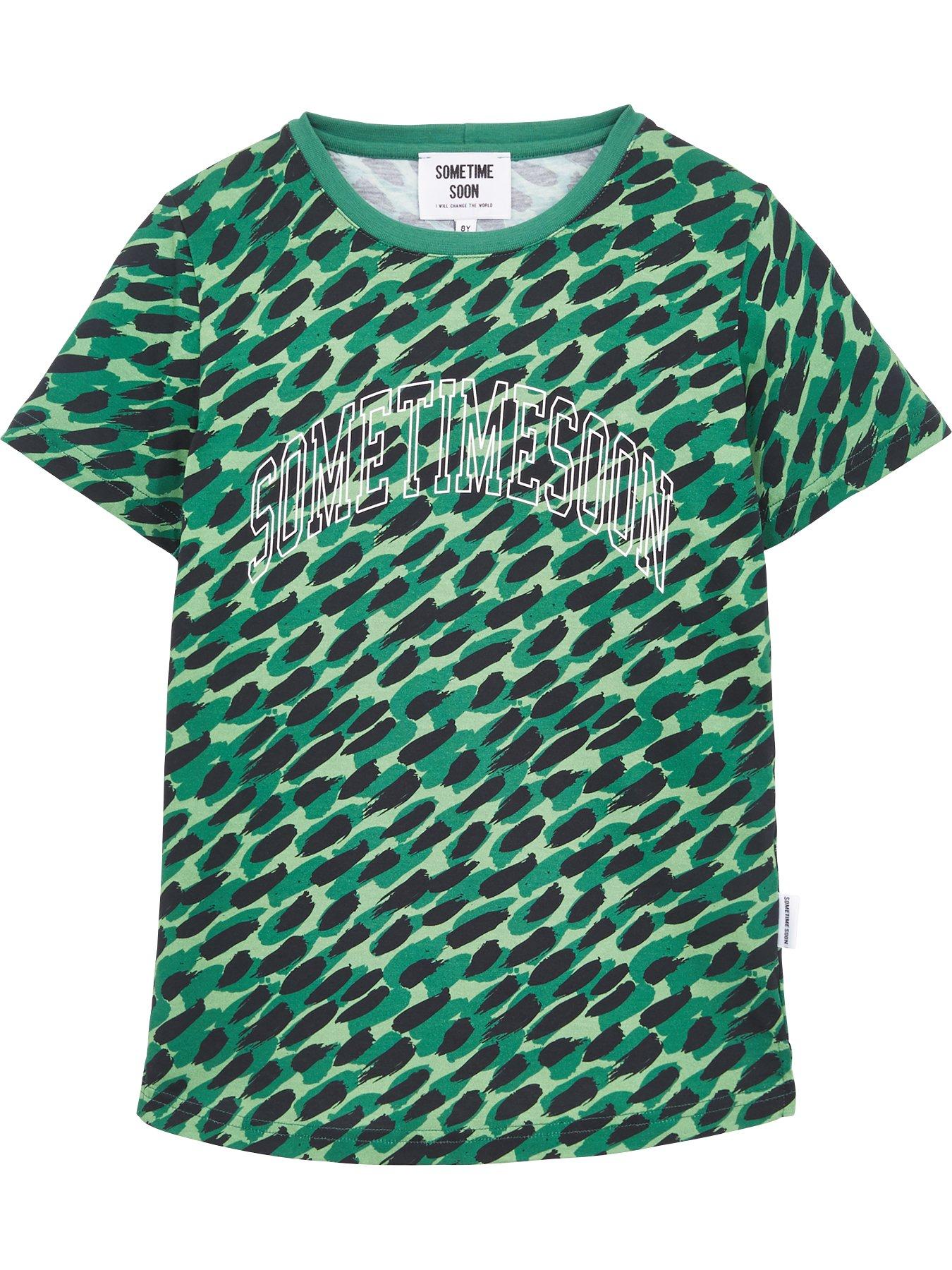 Sometime Soon Boys Merce Leopard Print Short Sleeve T-Shirt review