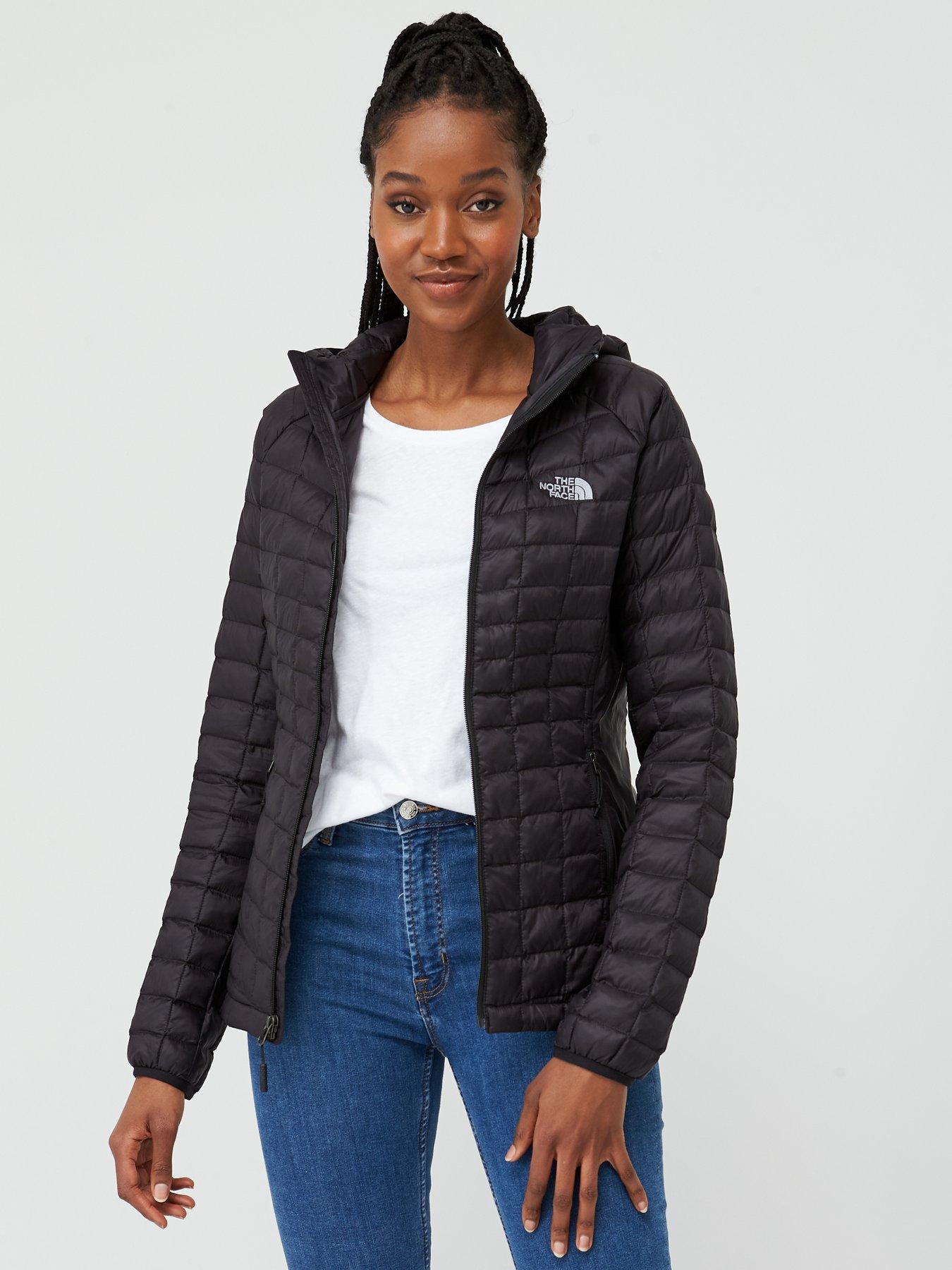 north face womens padded jacket with hood