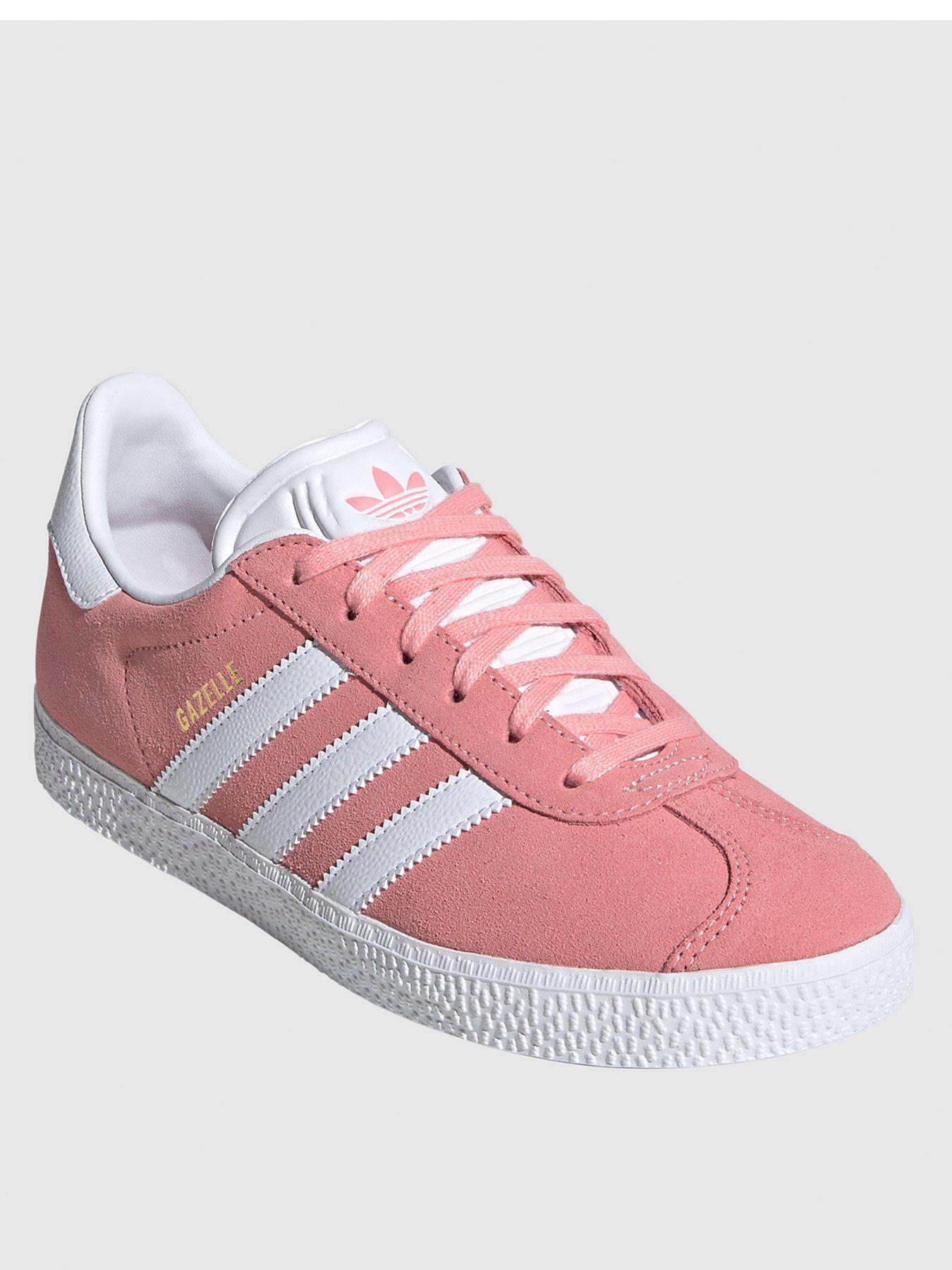 baby pink adidas trainers
