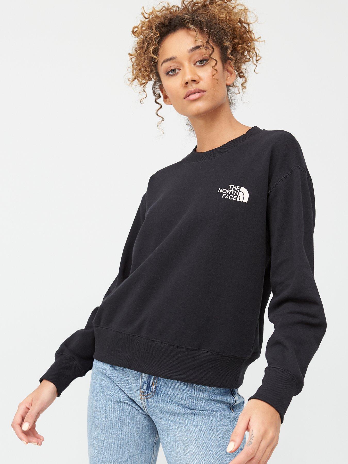 cropped crew sweatshirt