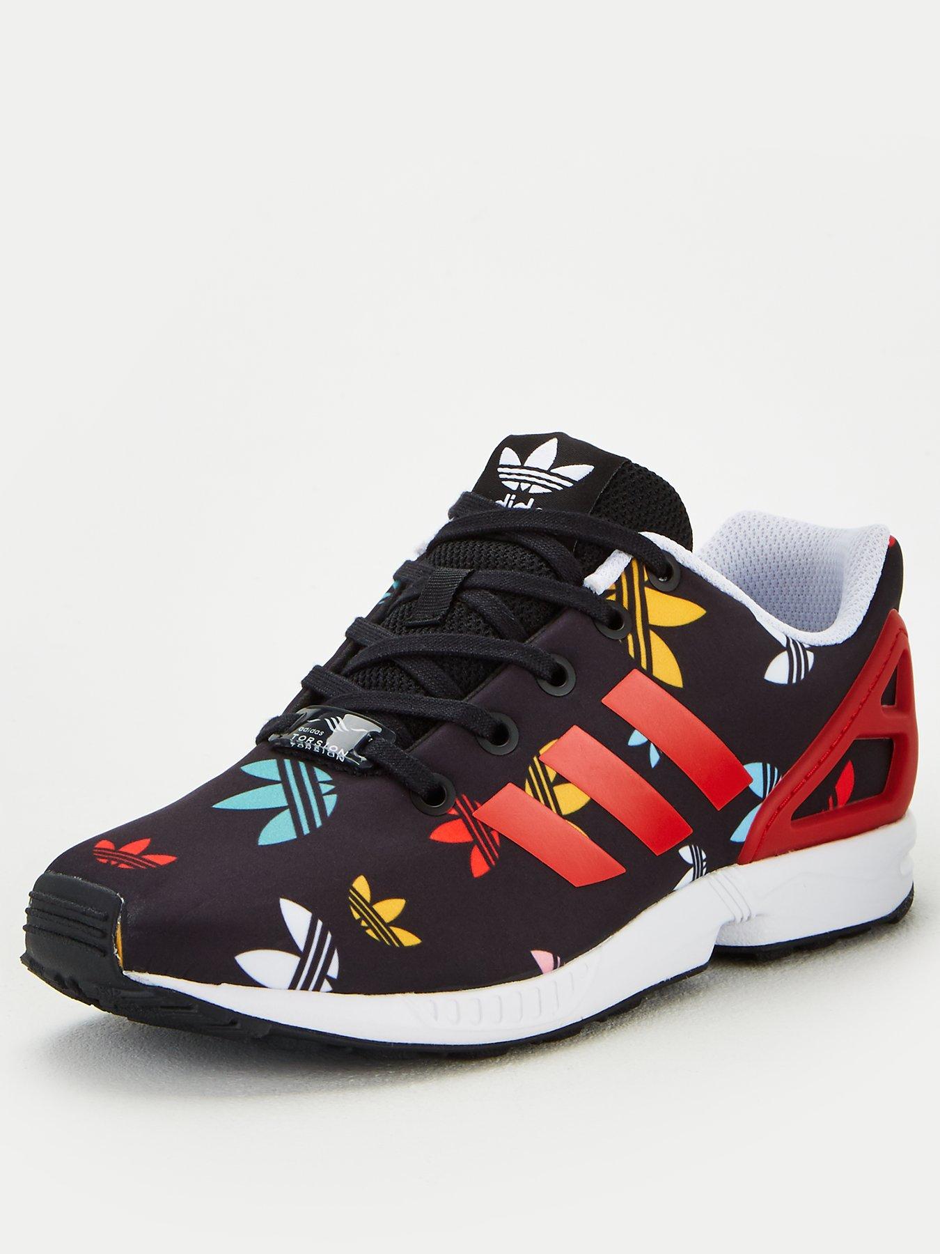 adidas originals zx flux junior black