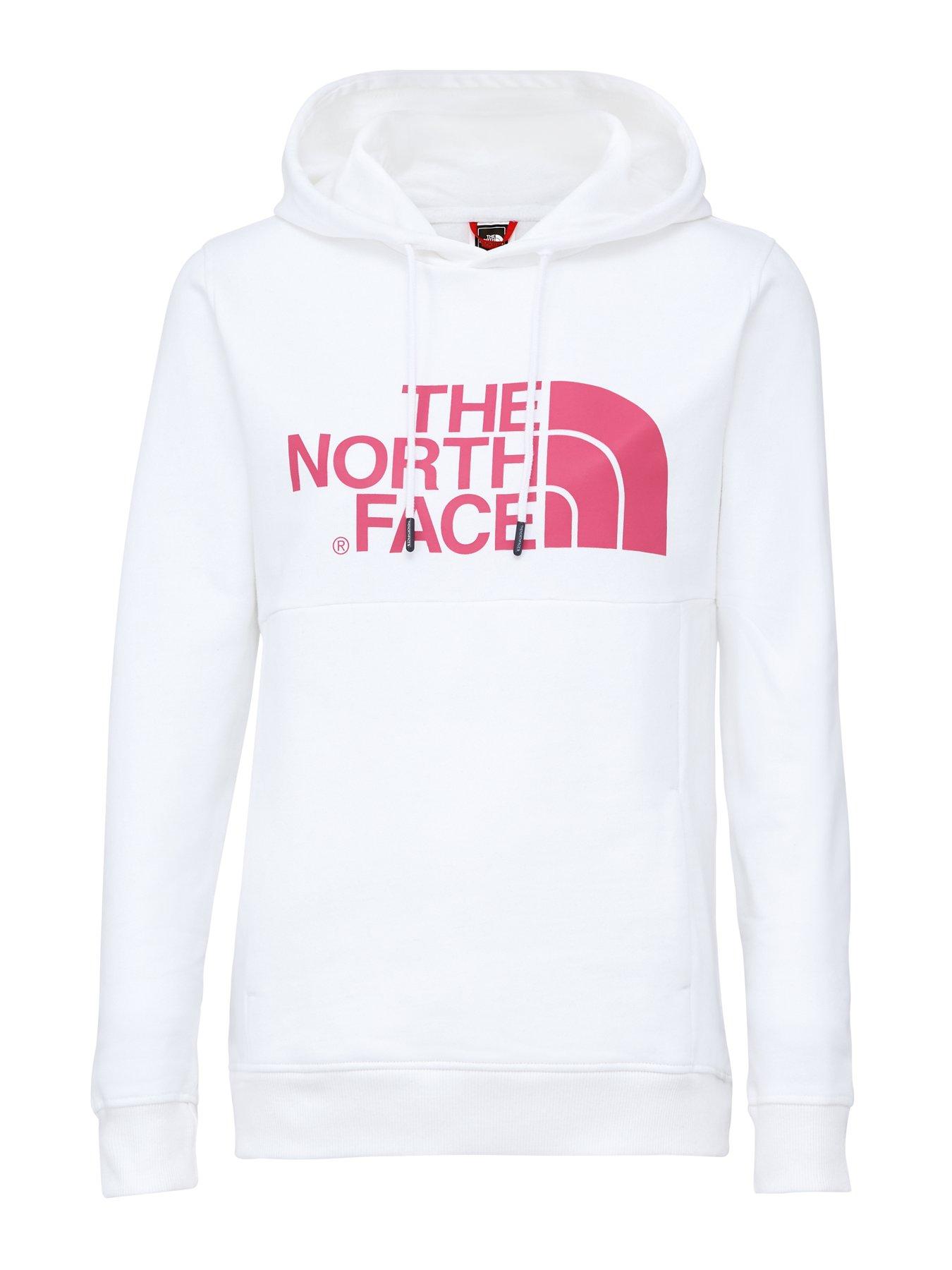 white north face hoodie