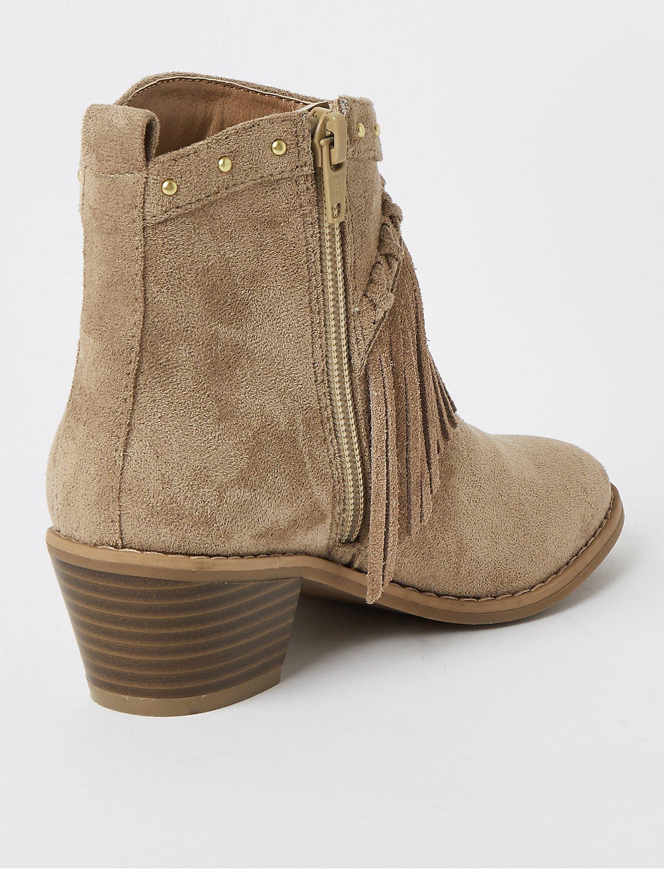 beige ankle boots uk