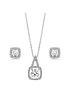 beaverbrooks-silver-cubic-zirconia-square-halo-pendant-and-earrings-setfront