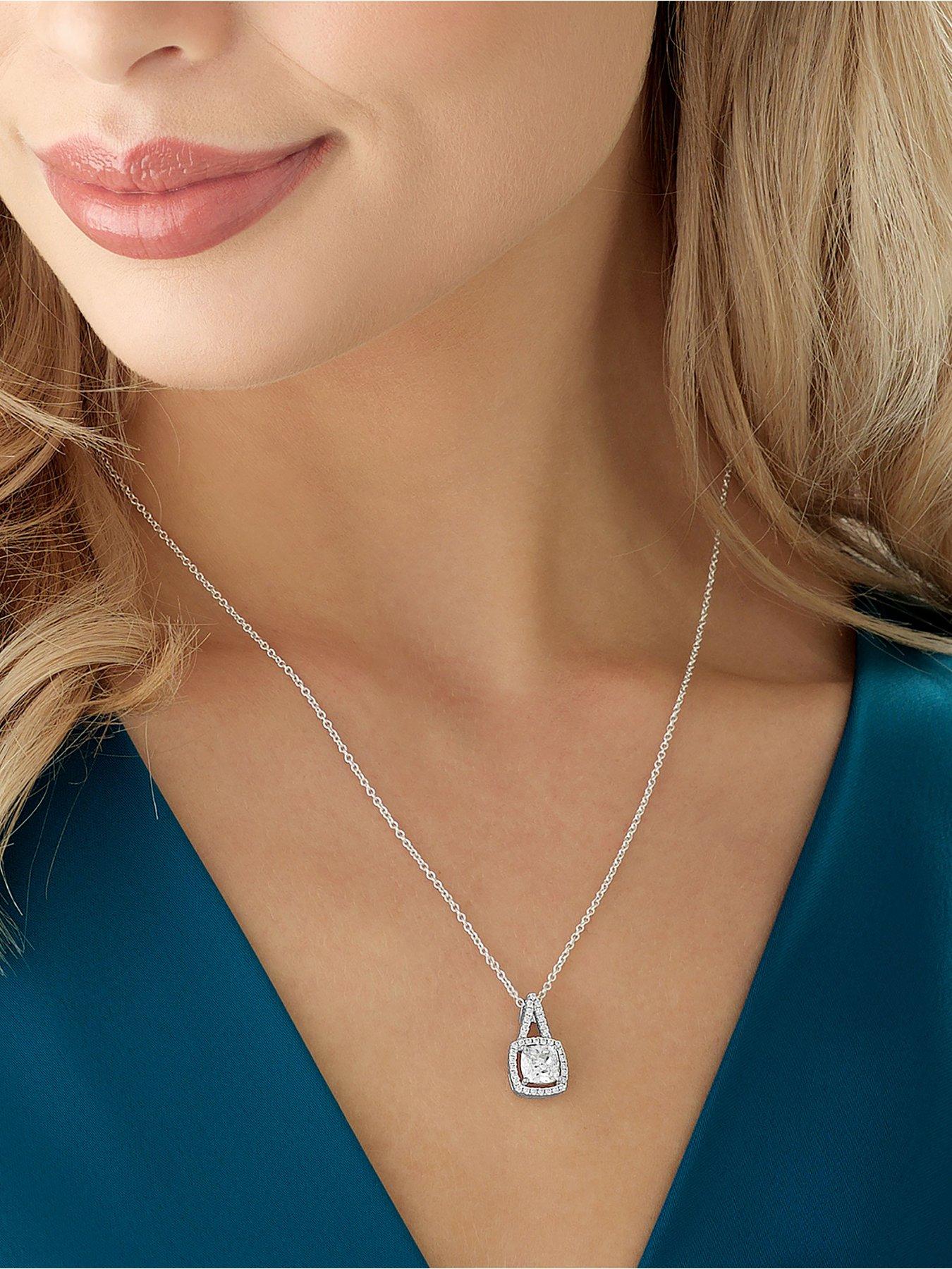 Beaverbrooks necklace and earring set best sale