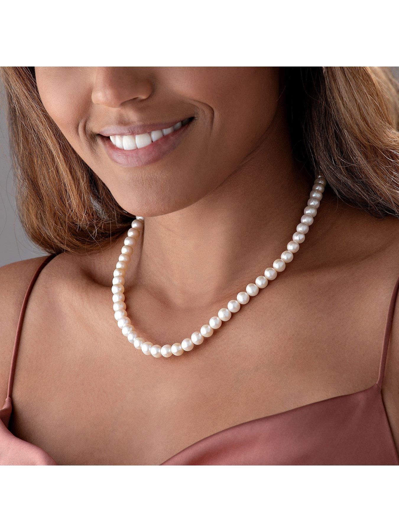 Beaverbrooks pearl clearance necklace