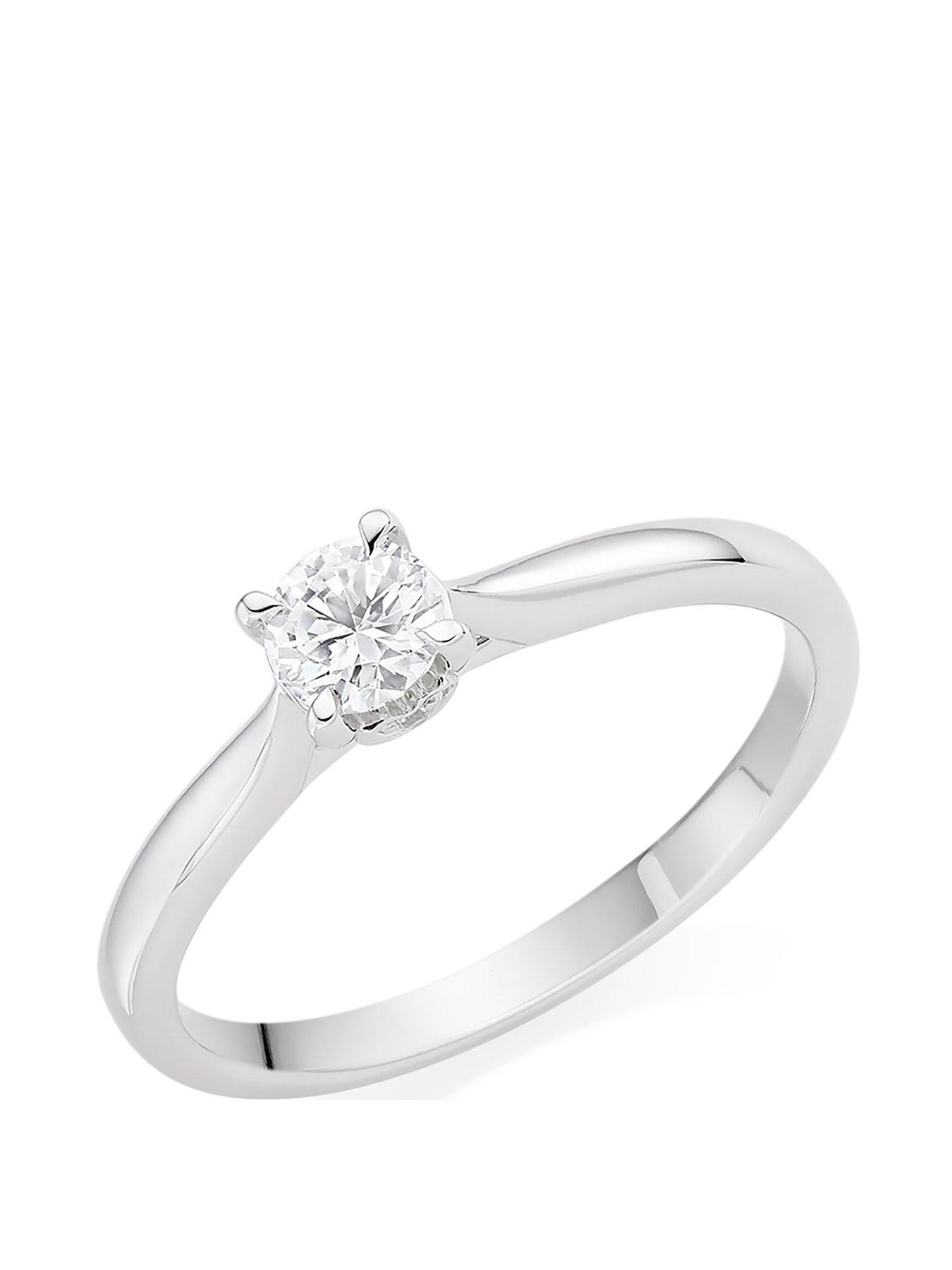 Beaverbrooks 18Ct White Gold Diamond Ring review