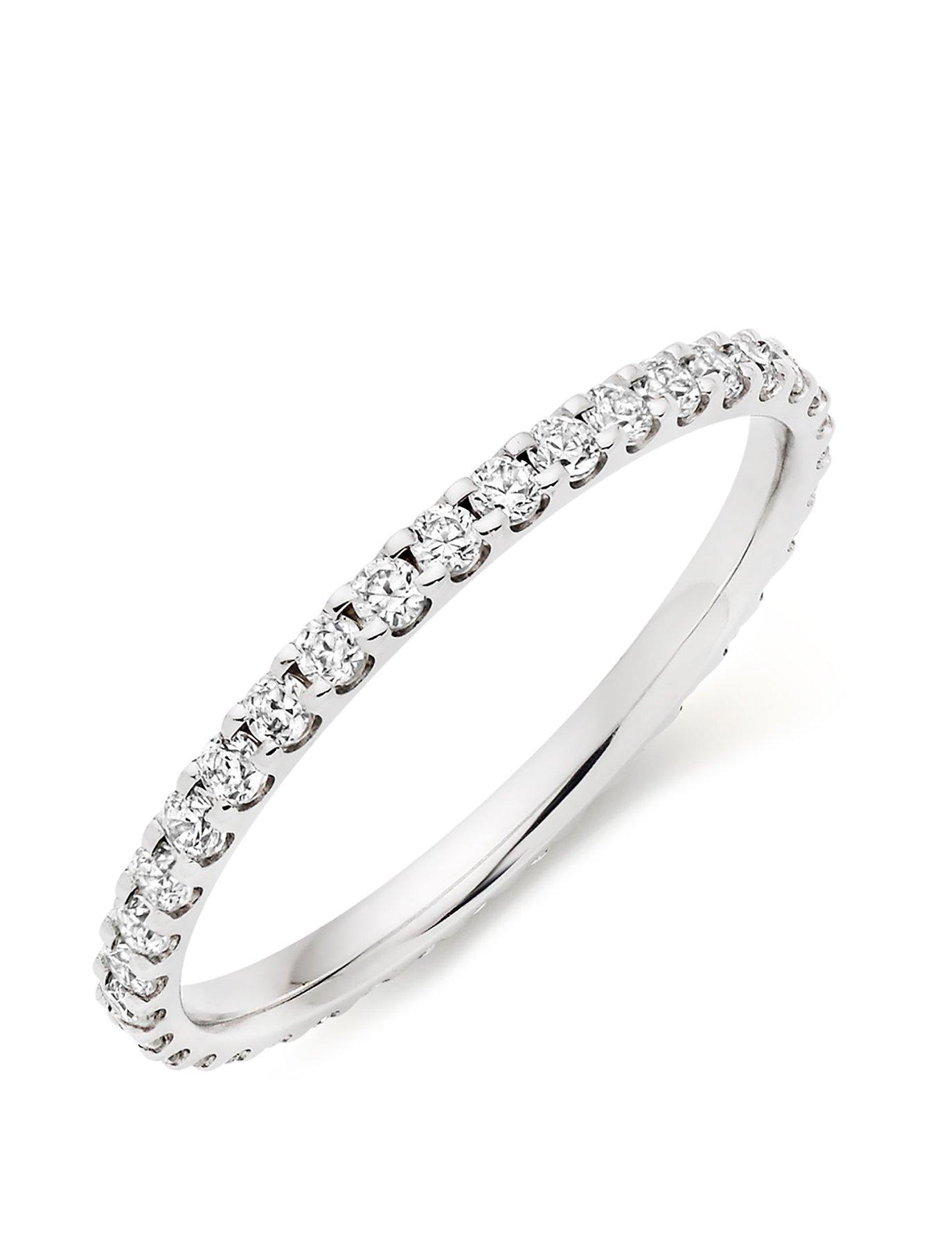 Platinum eternity rings deals beaverbrooks