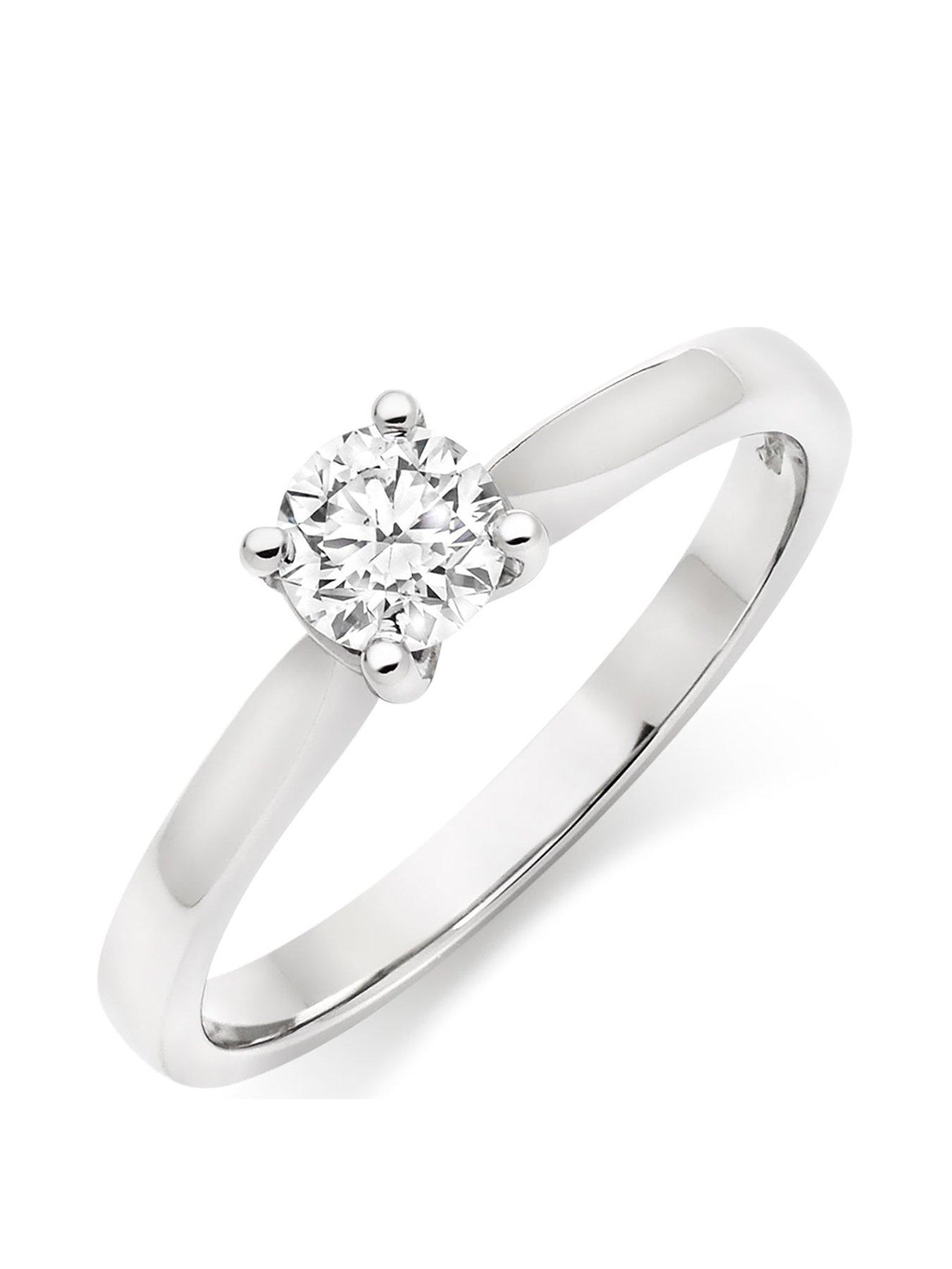 Beaverbrooks Platinum Diamond Solitaire Ring review