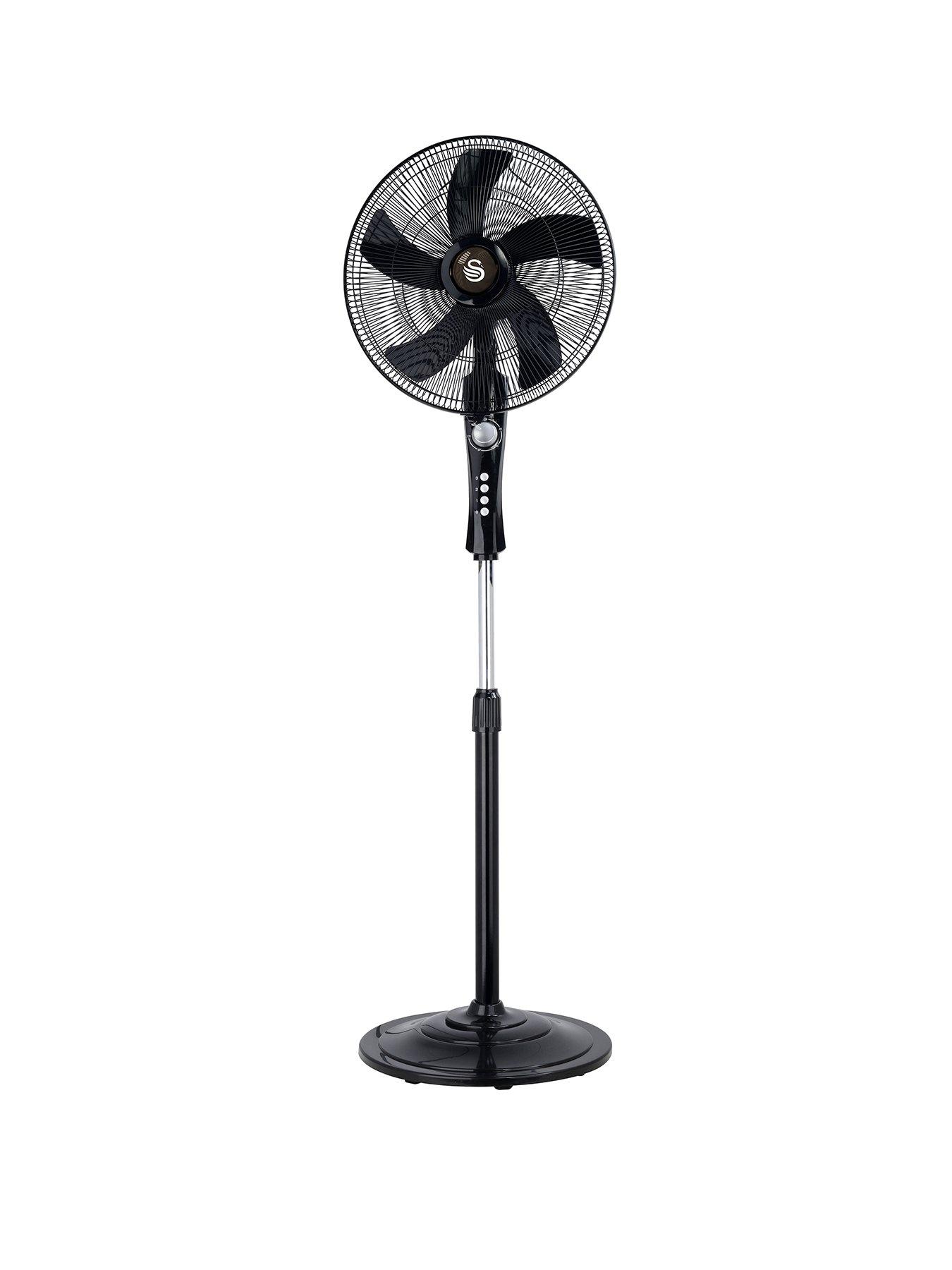 Product photograph of Swan Freestanding Stand Fan from very.co.uk