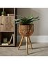rattan-style-standing-planters-set-of-2collection