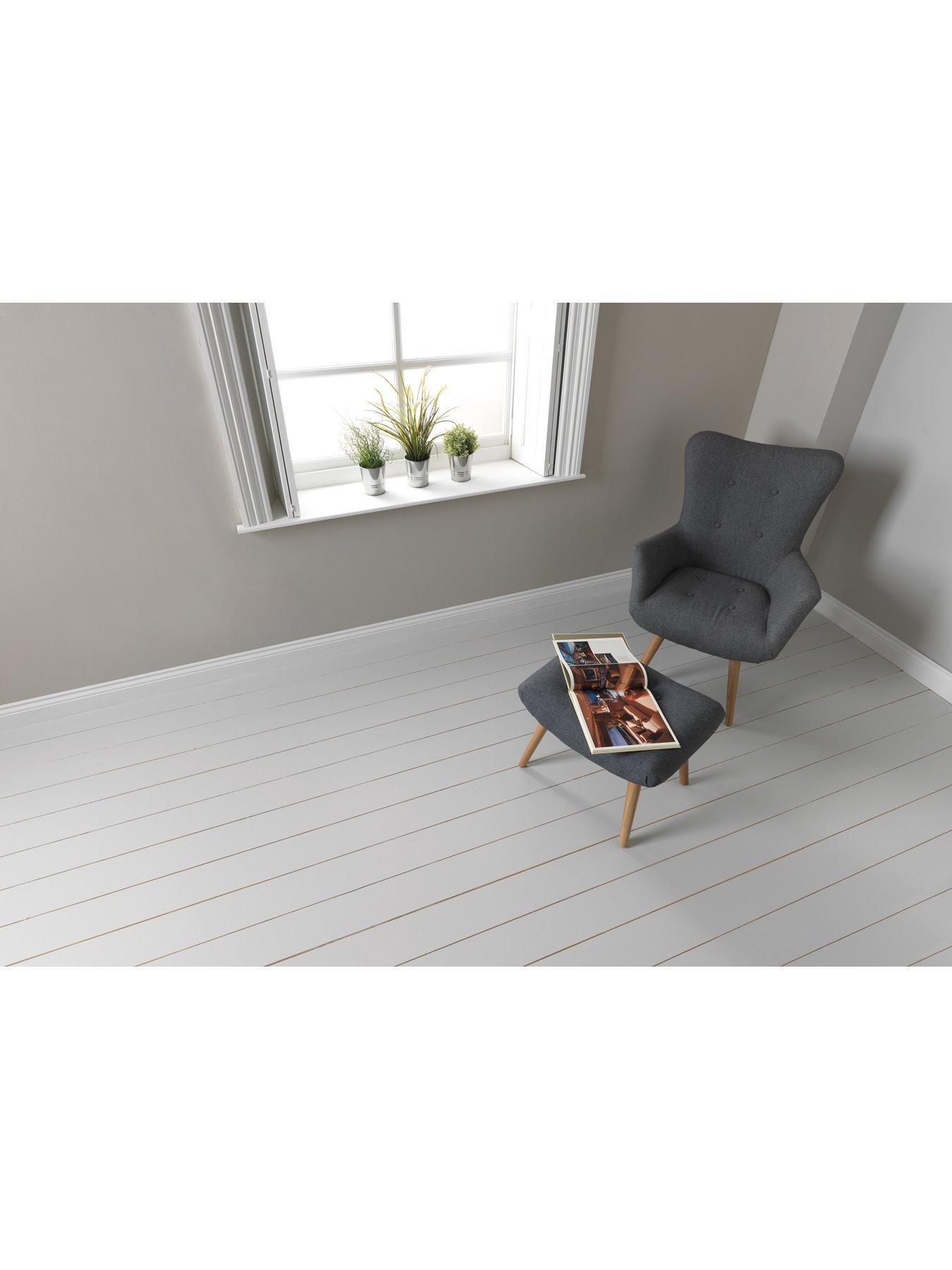 Rust Oleum Chalky Finish Floor Paint Winter Grey very